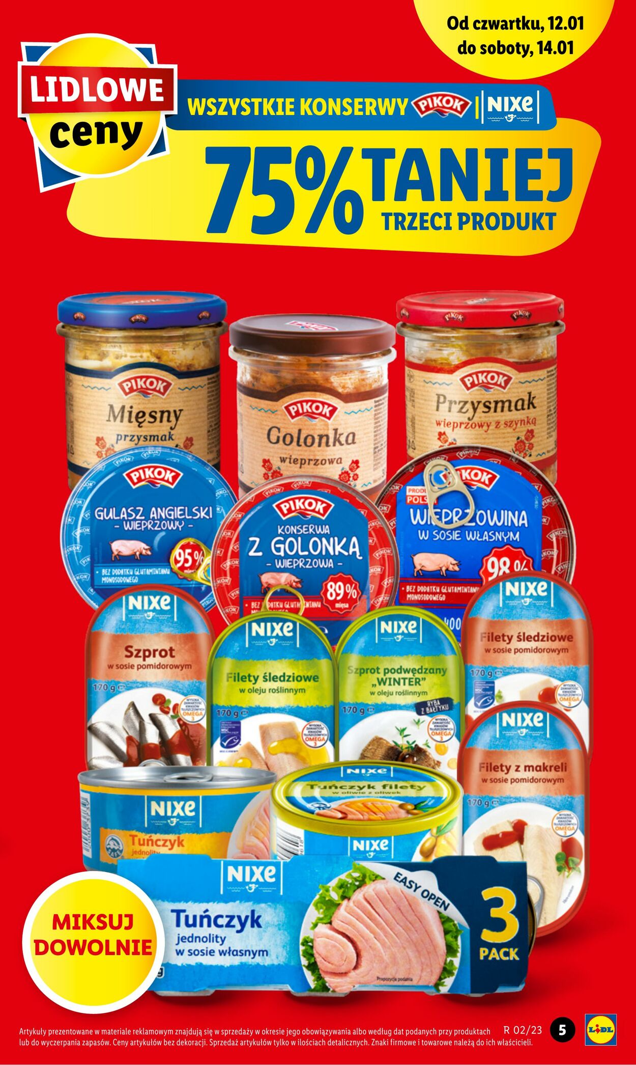 Gazetka Lidl 12.01.2023 - 14.01.2023