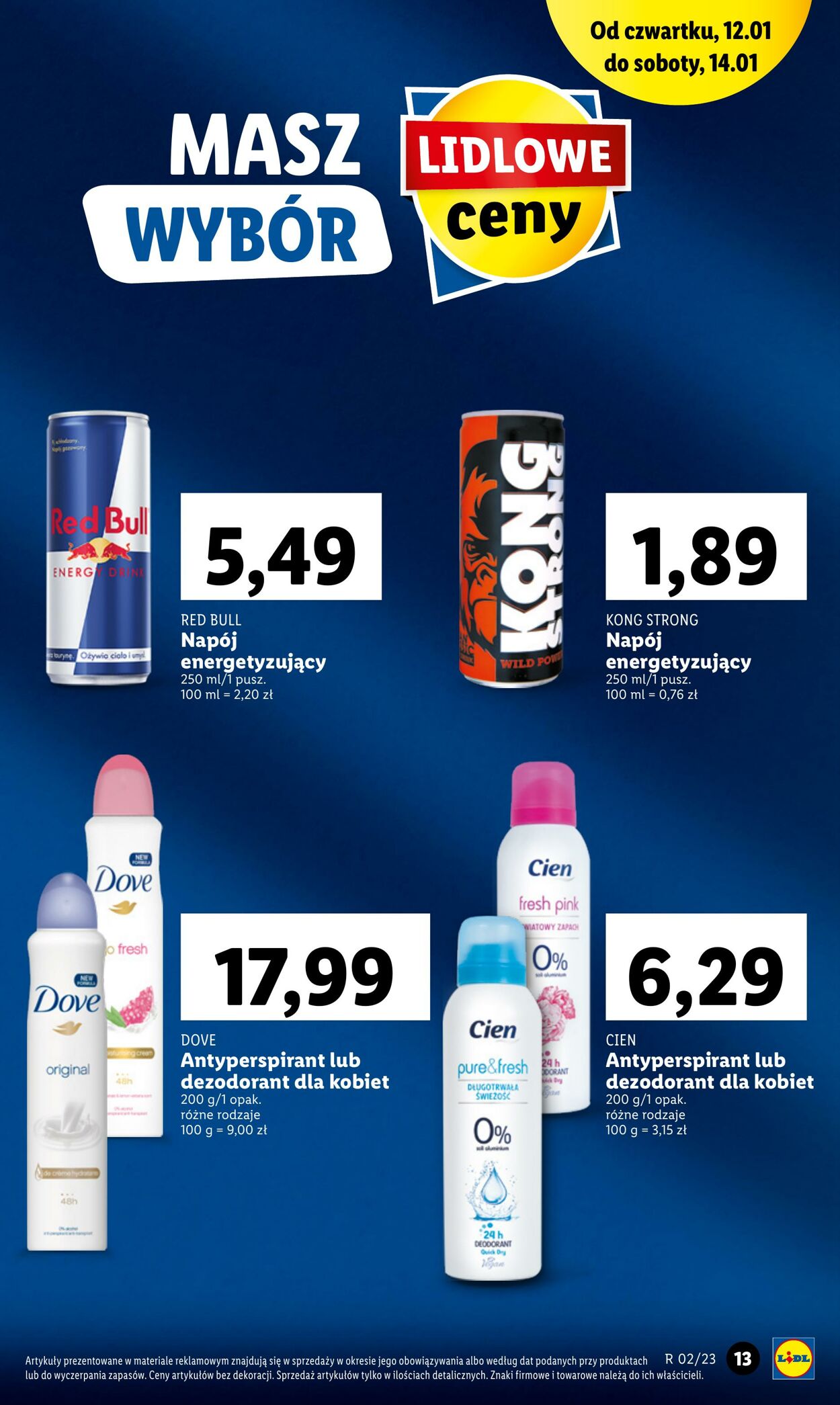 Gazetka Lidl 12.01.2023 - 14.01.2023