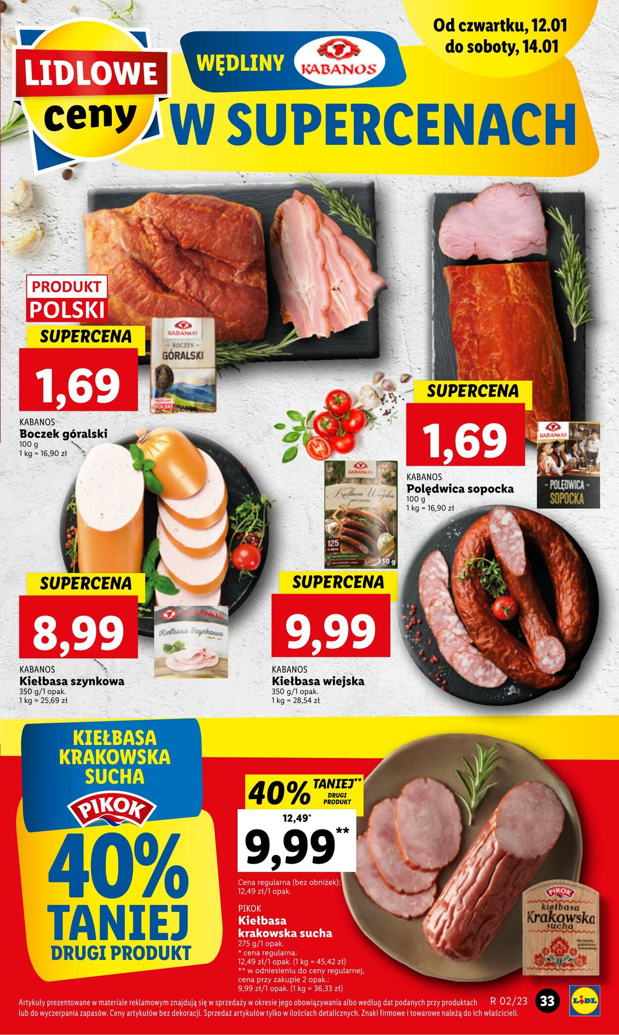 Gazetka Lidl 12.01.2023 - 14.01.2023