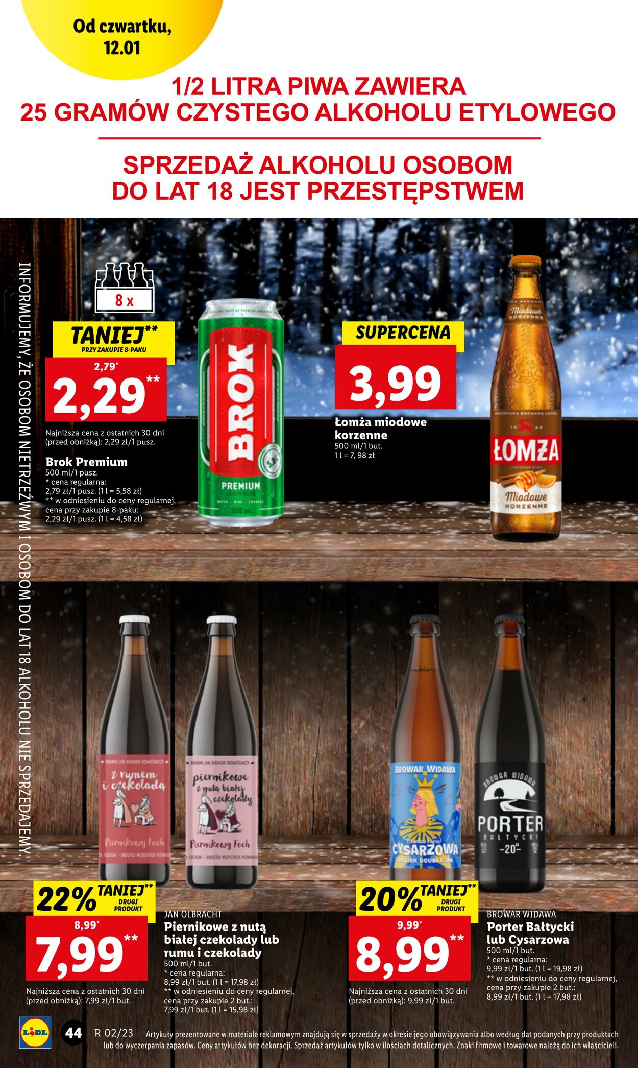 Gazetka Lidl 12.01.2023 - 14.01.2023