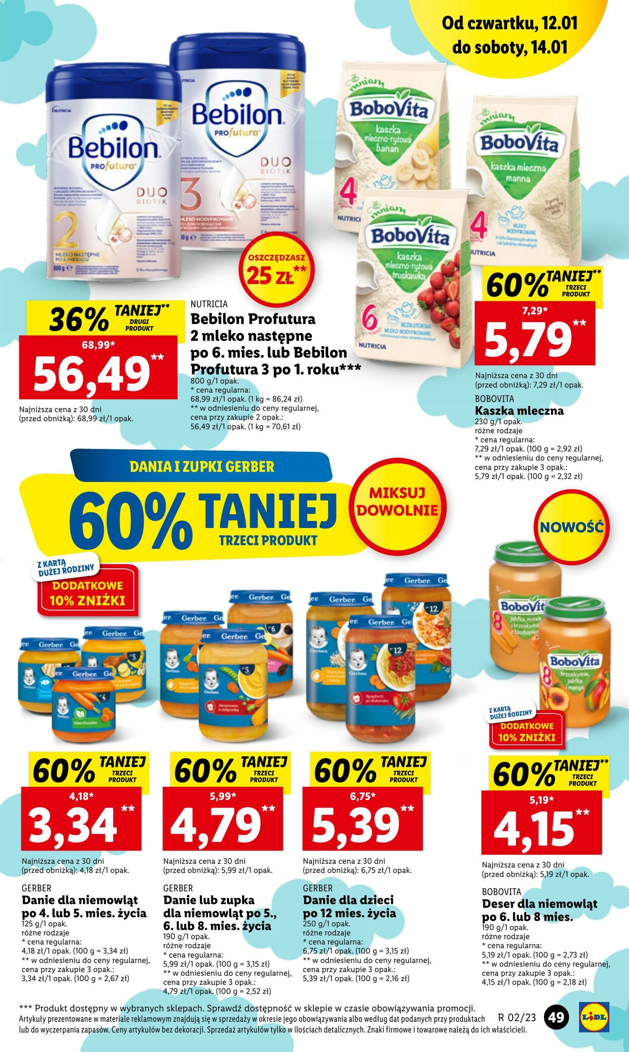 Gazetka Lidl 12.01.2023 - 14.01.2023