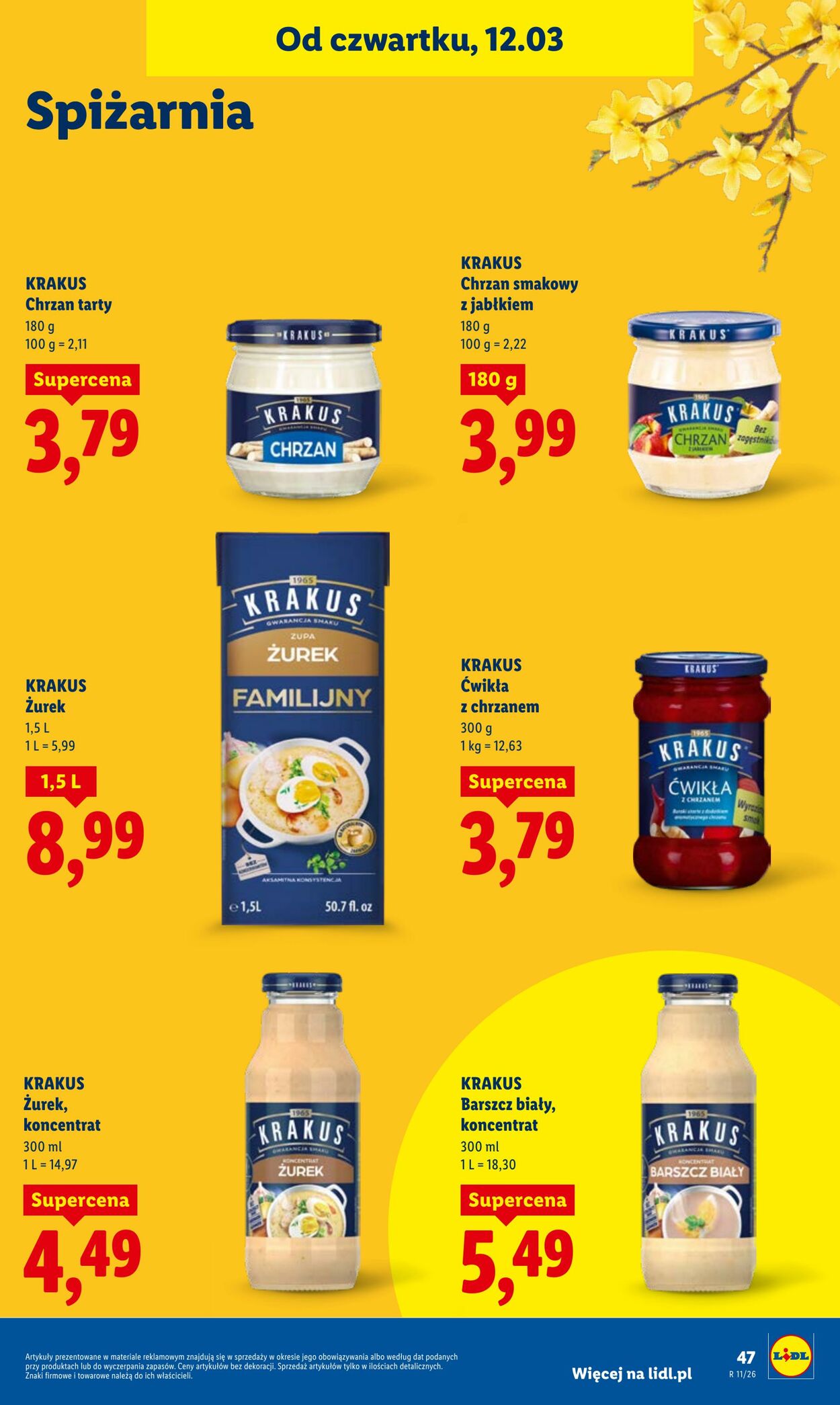 Gazetka Lidl 12.03.2026 - 14.03.2026