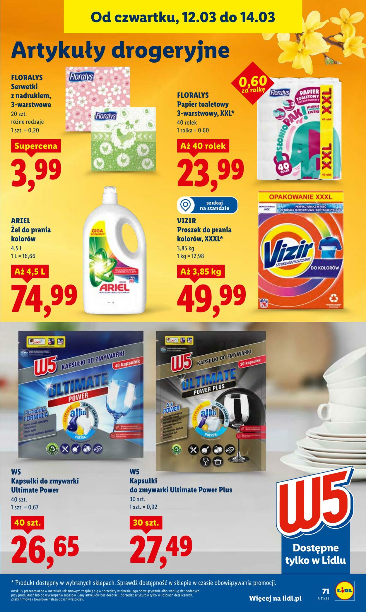 Gazetka Lidl 12.03.2026 - 14.03.2026