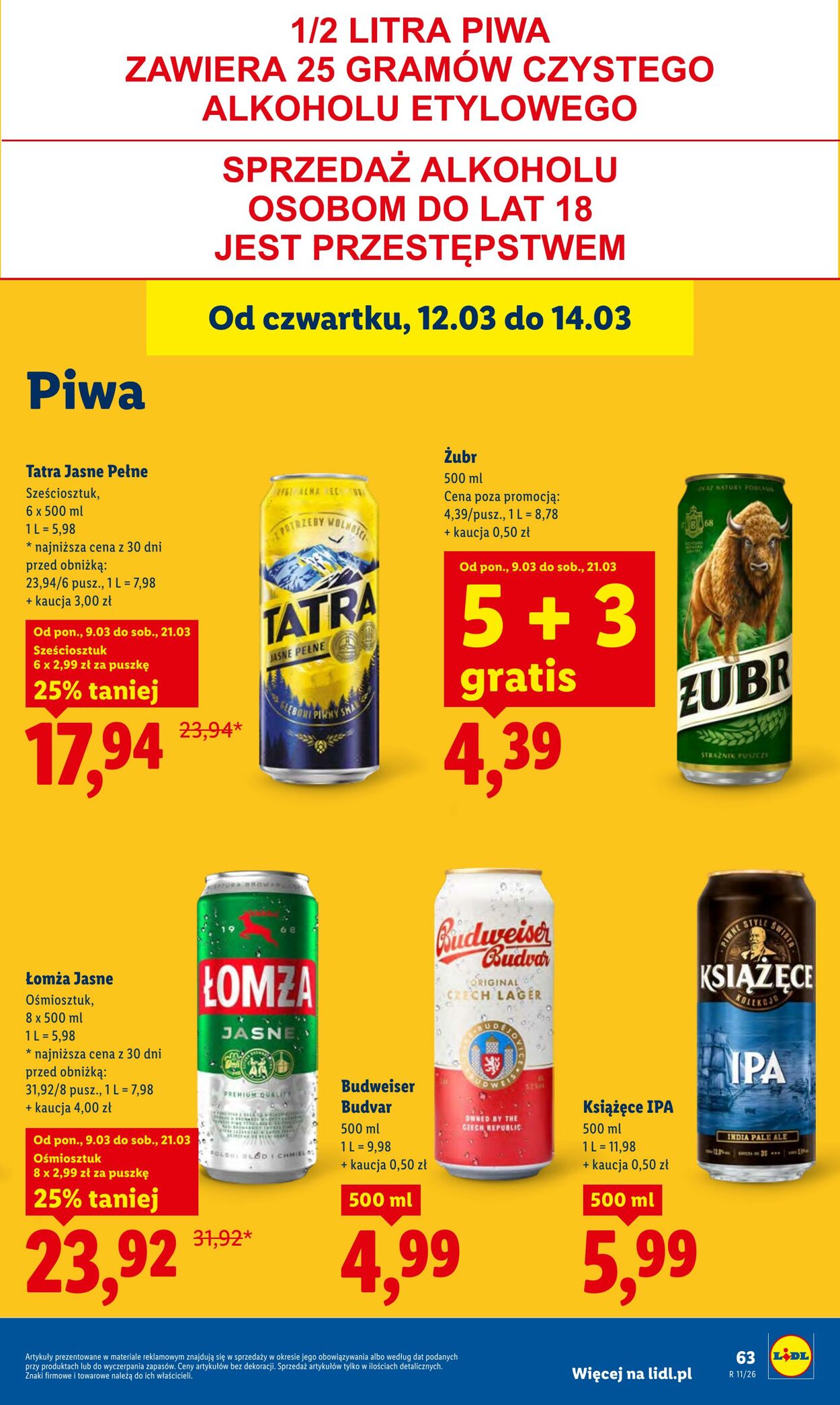 Gazetka Lidl 12.03.2026 - 14.03.2026
