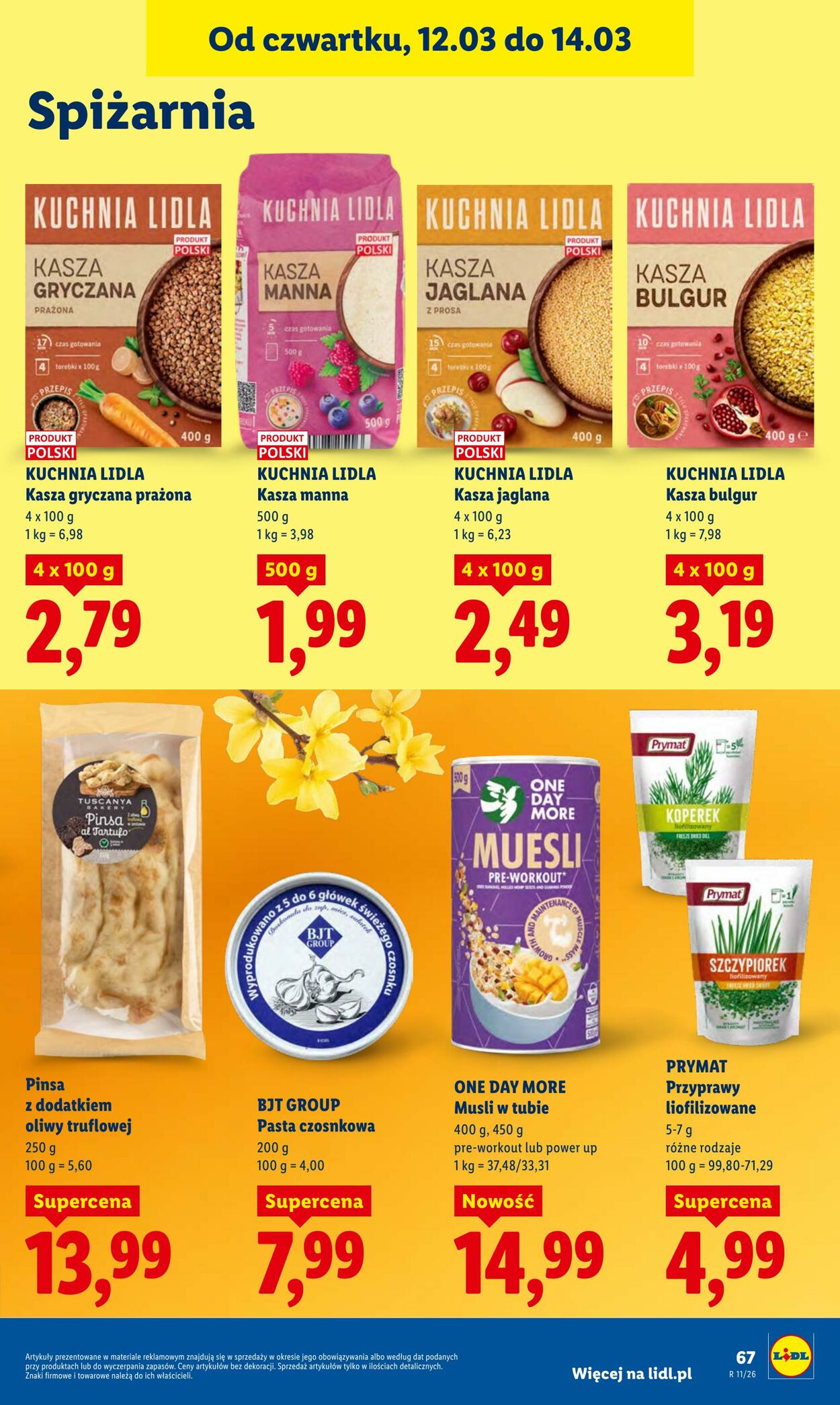 Gazetka Lidl 12.03.2026 - 14.03.2026
