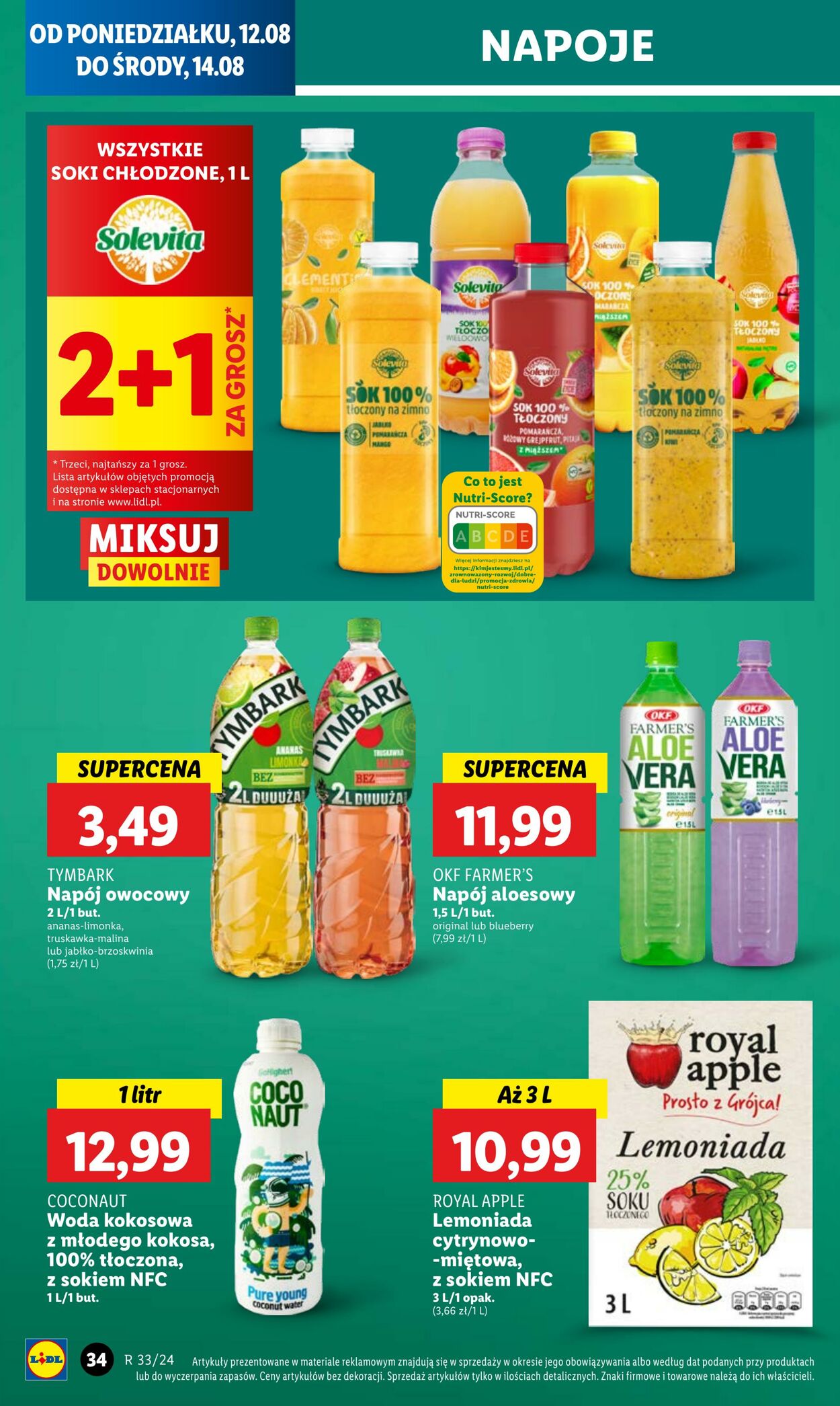 Gazetka Lidl 12.08.2024 - 14.08.2024