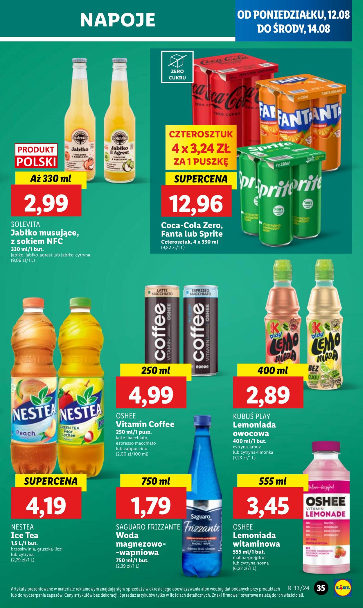 Gazetka Lidl 12.08.2024 - 14.08.2024