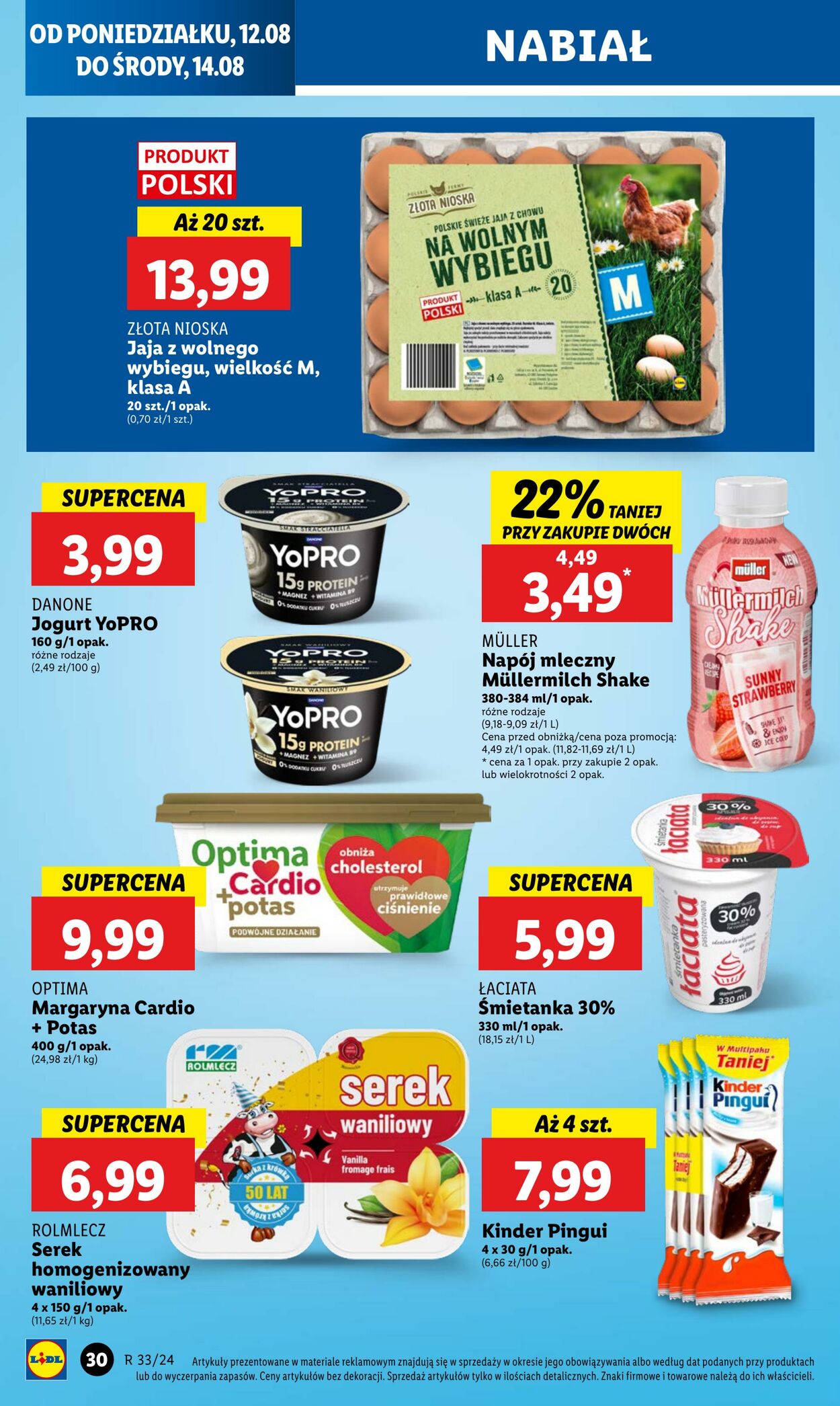 Gazetka Lidl 12.08.2024 - 14.08.2024