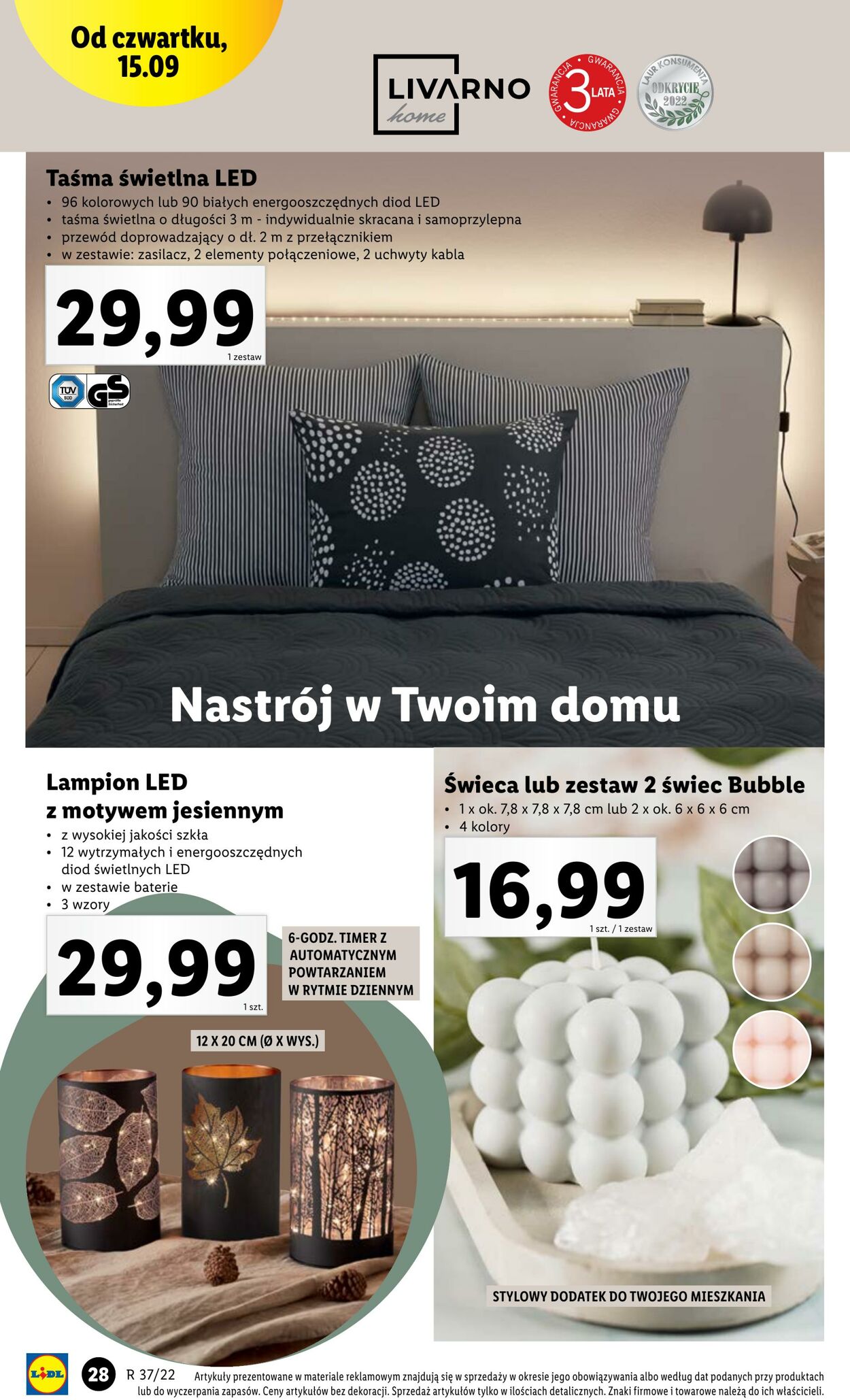 Gazetka Lidl 12.09.2022 - 17.09.2022