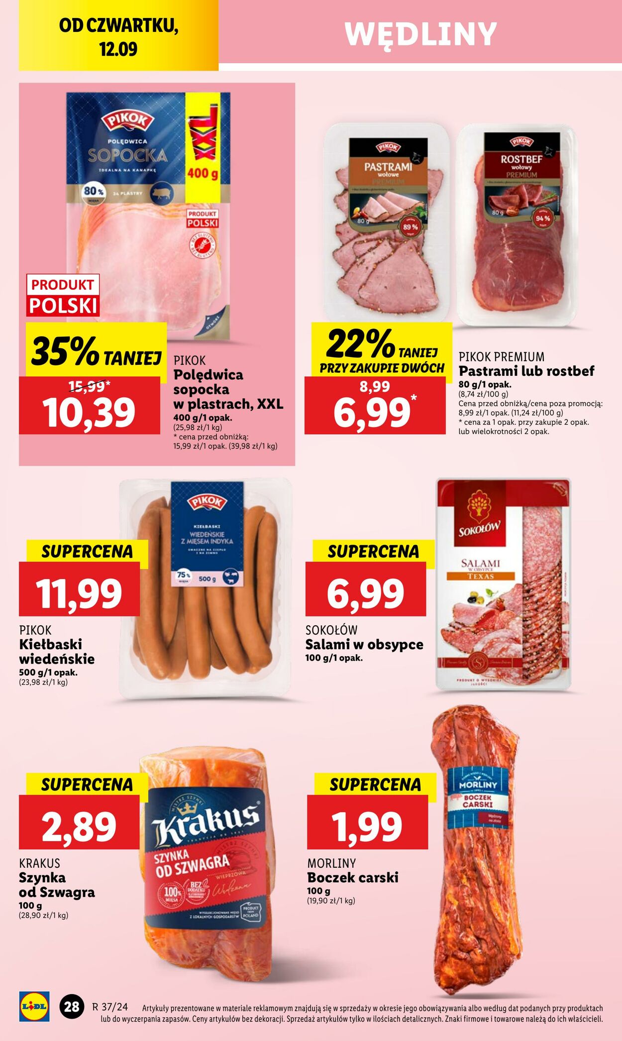 Gazetka Lidl 12.09.2024 - 14.09.2024