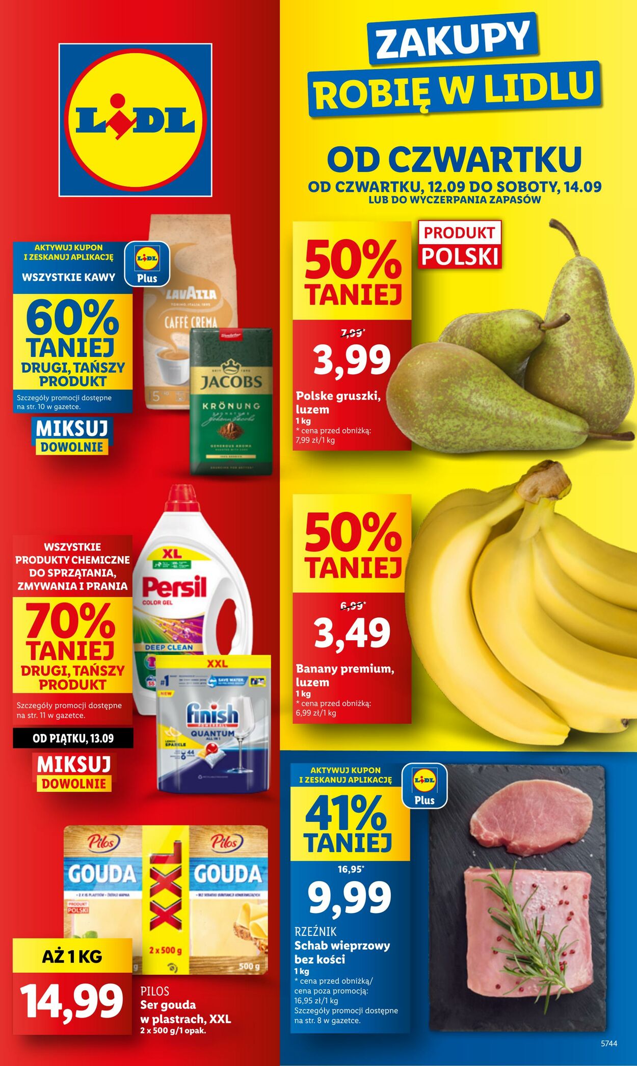 Gazetka Lidl - OFERTA WAŻNA OD 12.09 DO 14.09 12 wrz, 2024 - 14 wrz, 2024