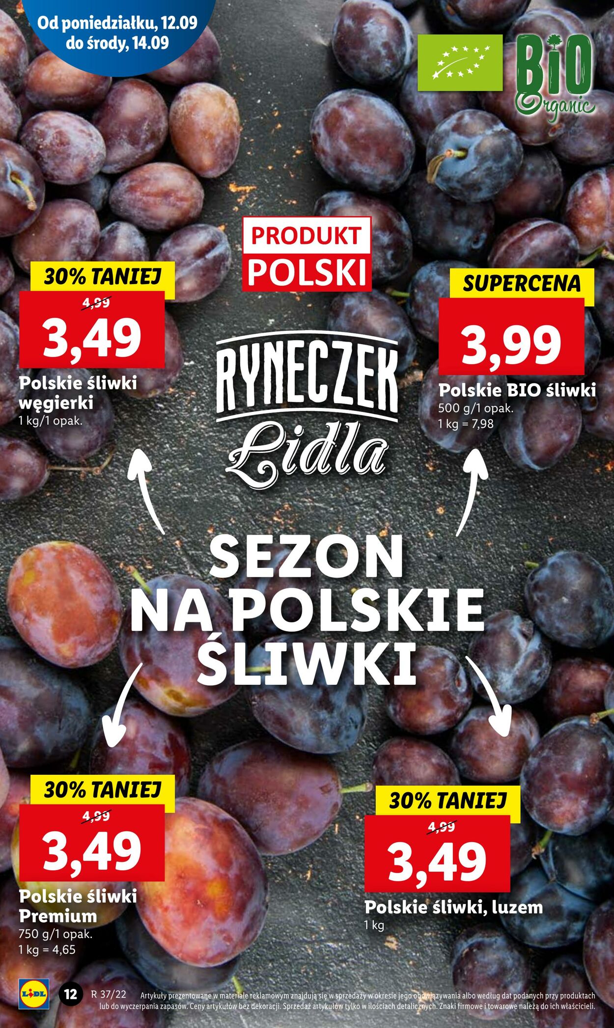 Gazetka Lidl 12.09.2022 - 14.09.2022