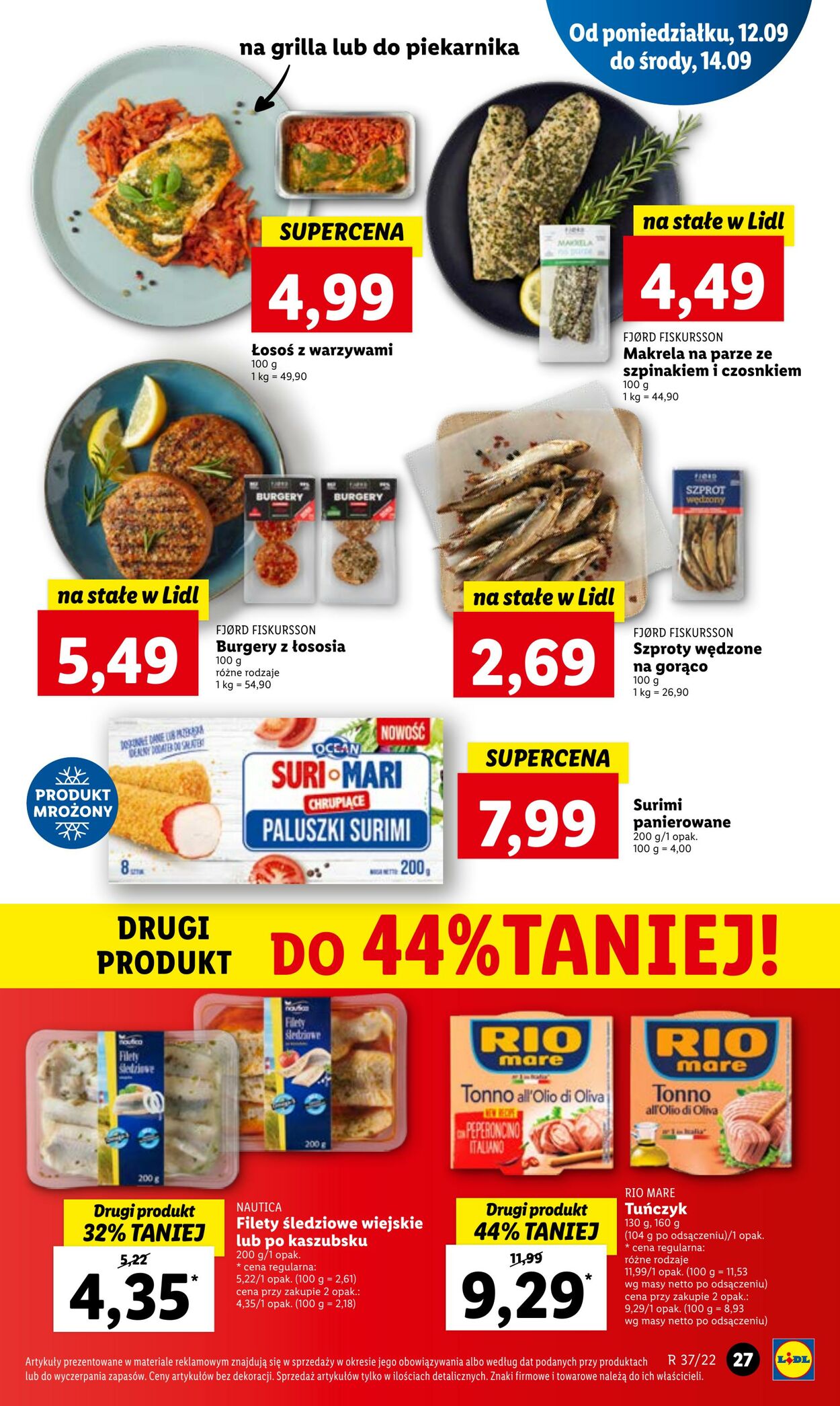 Gazetka Lidl 12.09.2022 - 14.09.2022