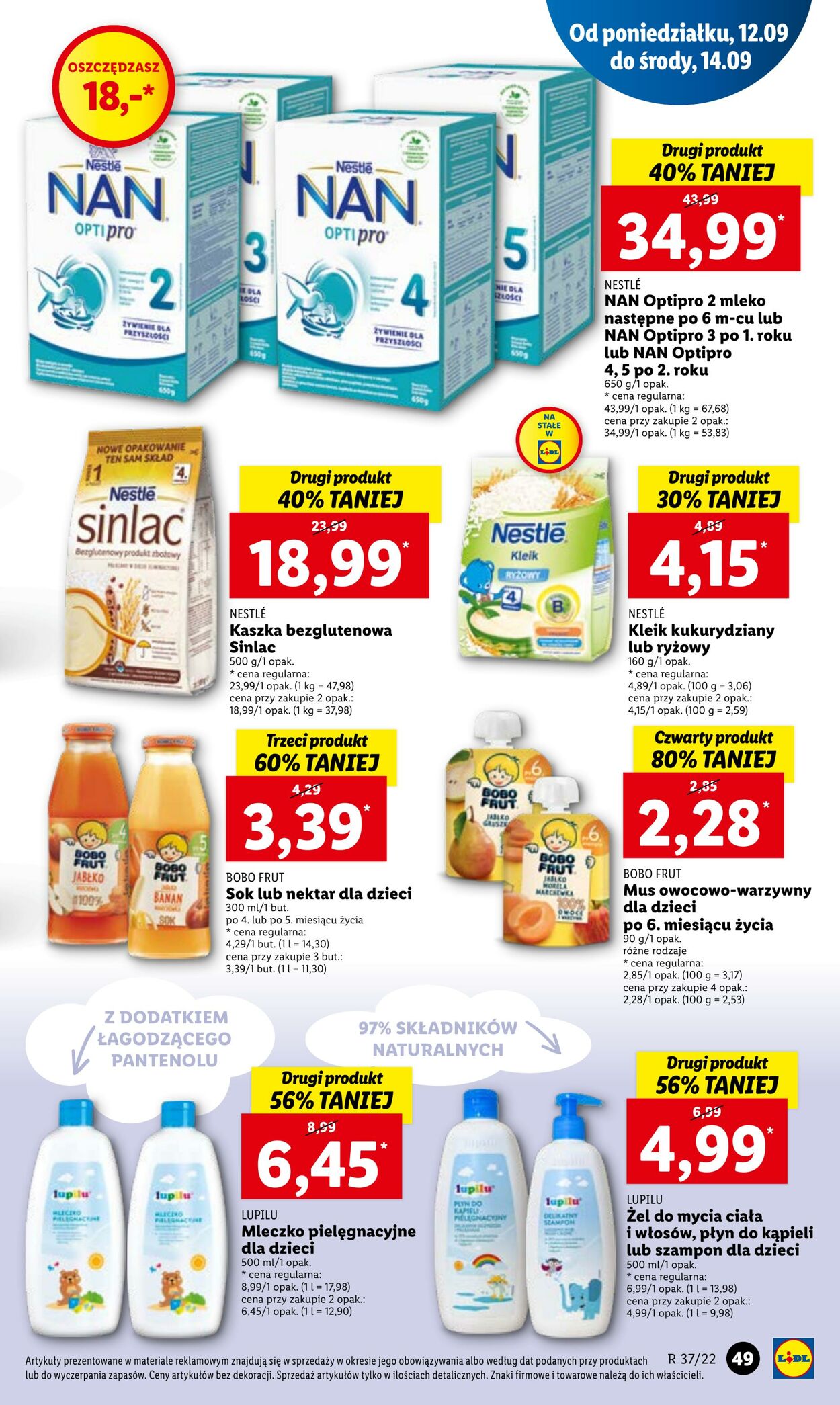 Gazetka Lidl 12.09.2022 - 14.09.2022