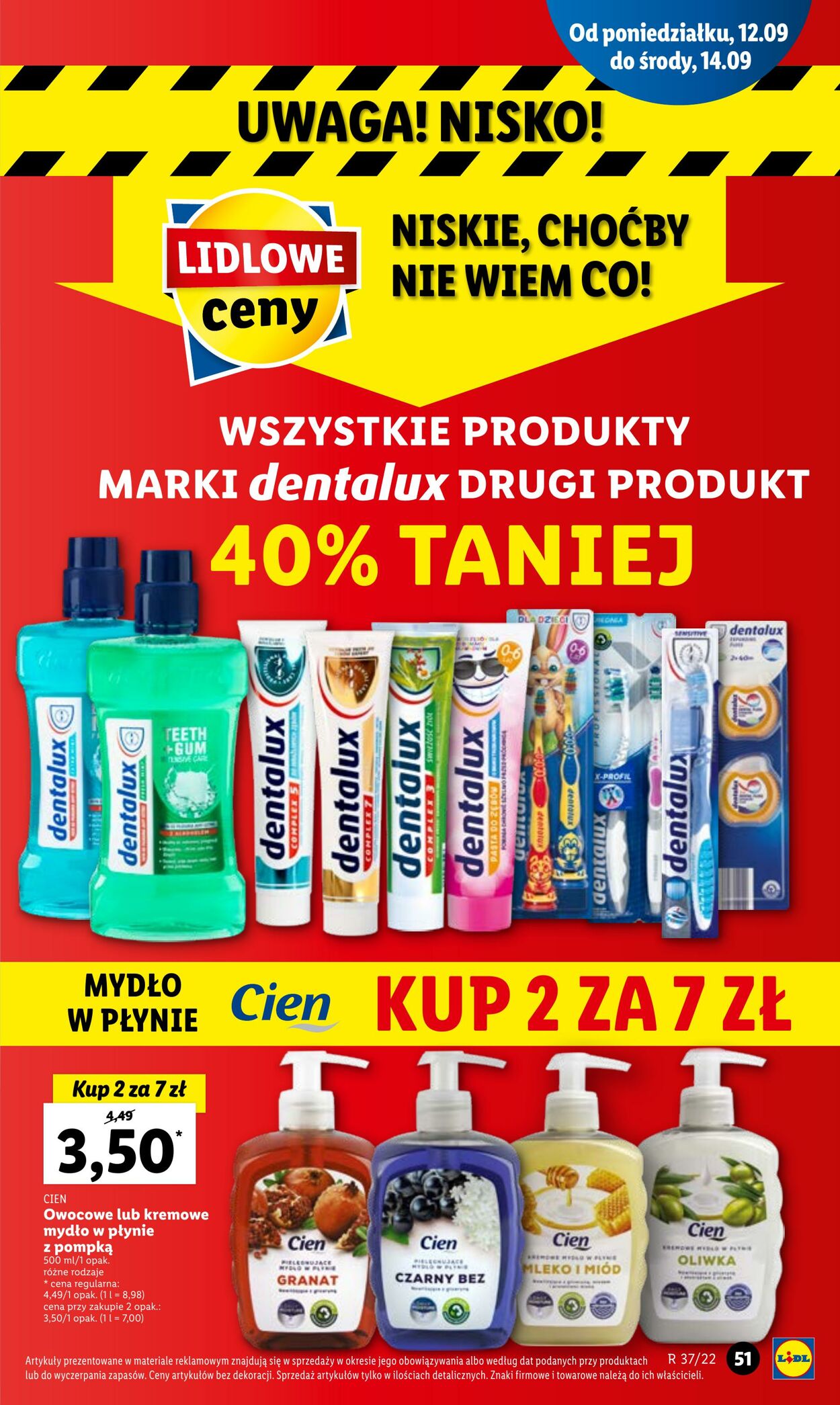 Gazetka Lidl 12.09.2022 - 14.09.2022