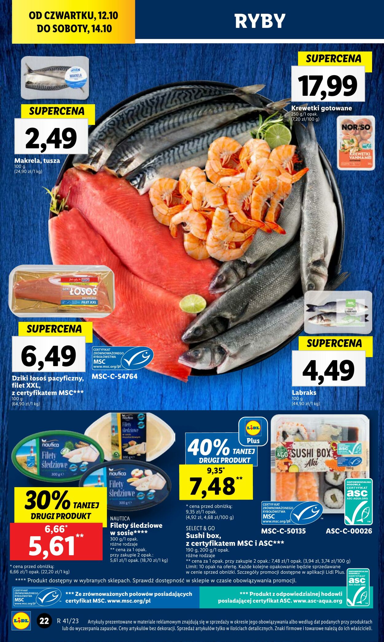 Gazetka Lidl 12.10.2023 - 14.10.2023