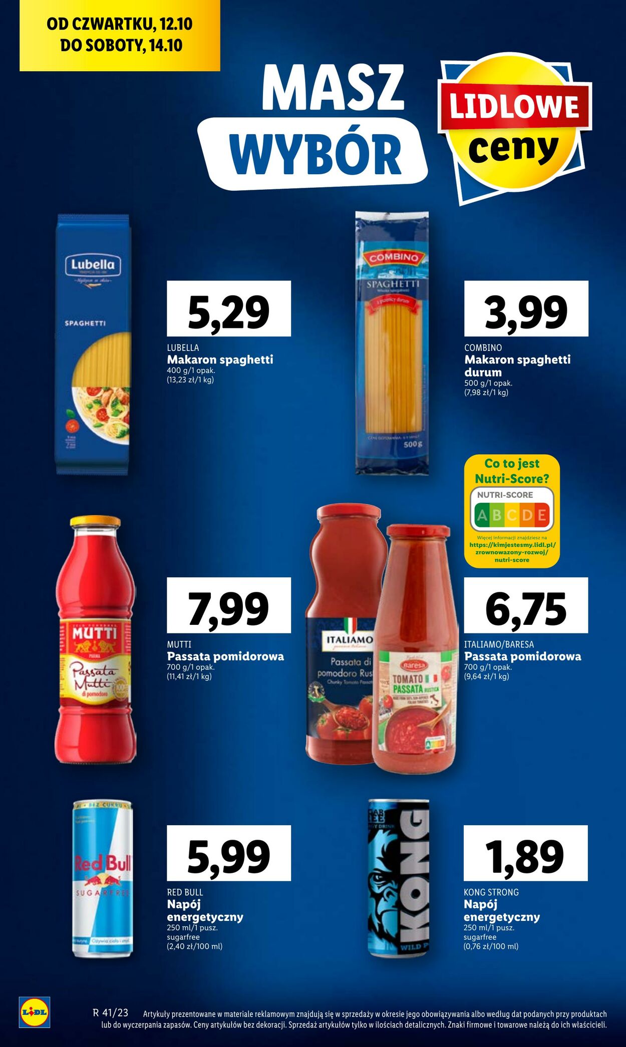 Gazetka Lidl 12.10.2023 - 14.10.2023