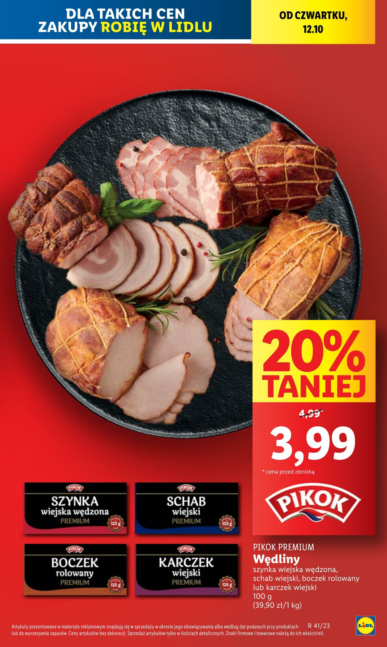 Gazetka Lidl 12.10.2023 - 14.10.2023