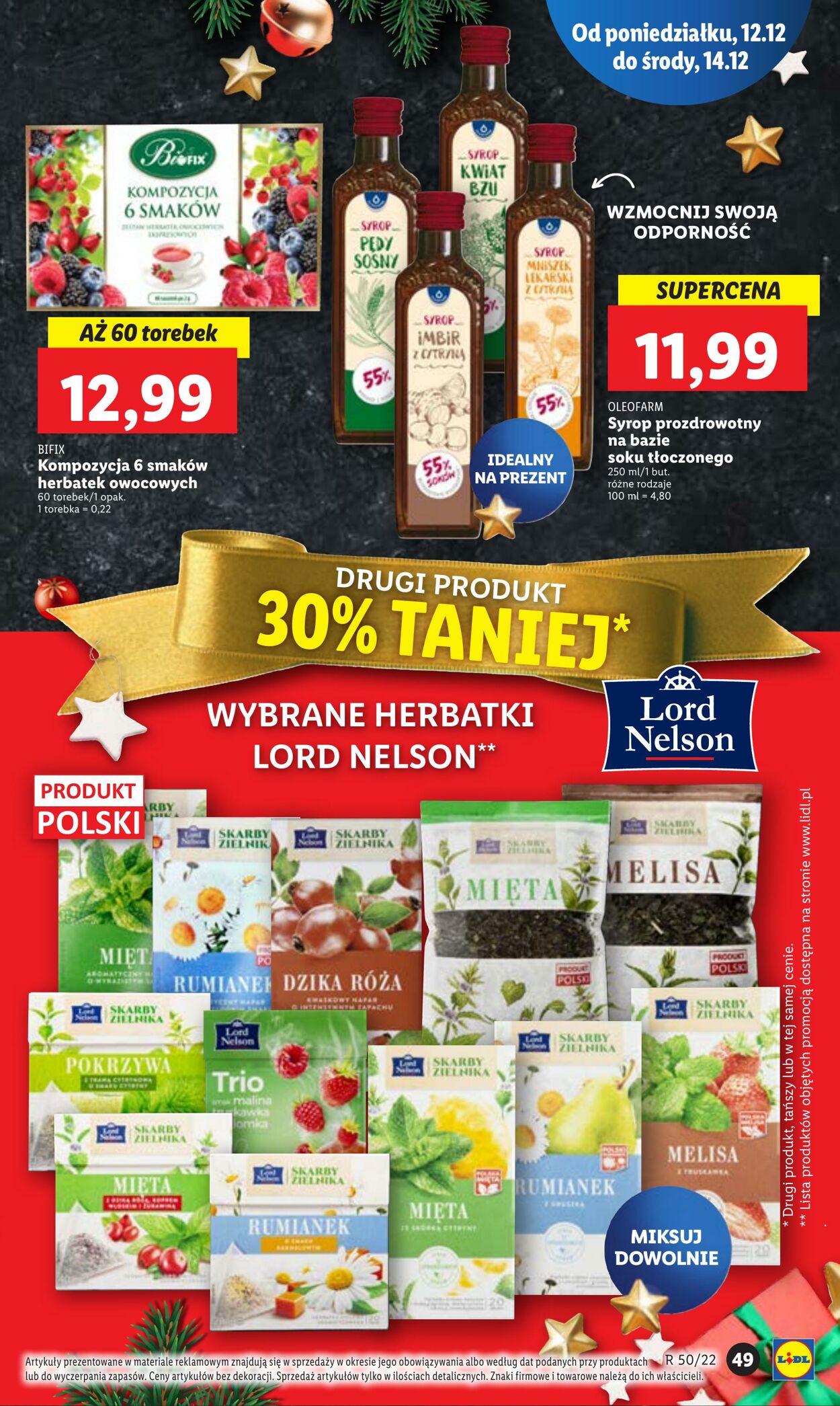 Gazetka Lidl 12.12.2022 - 14.12.2022