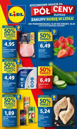 Gazetka Lidl 13.01.2025 - 15.01.2025