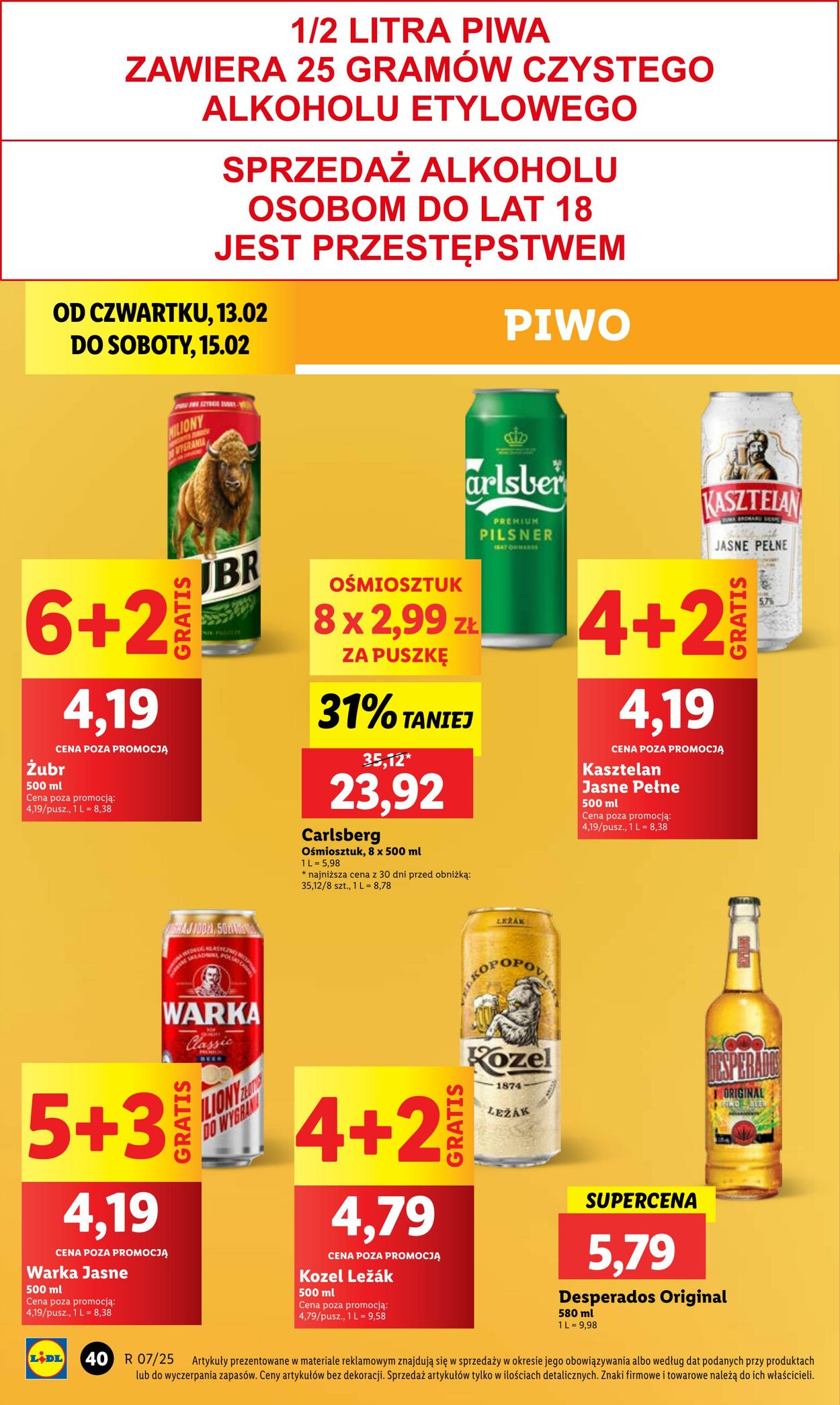 Gazetka Lidl 13.02.2025 - 15.02.2025