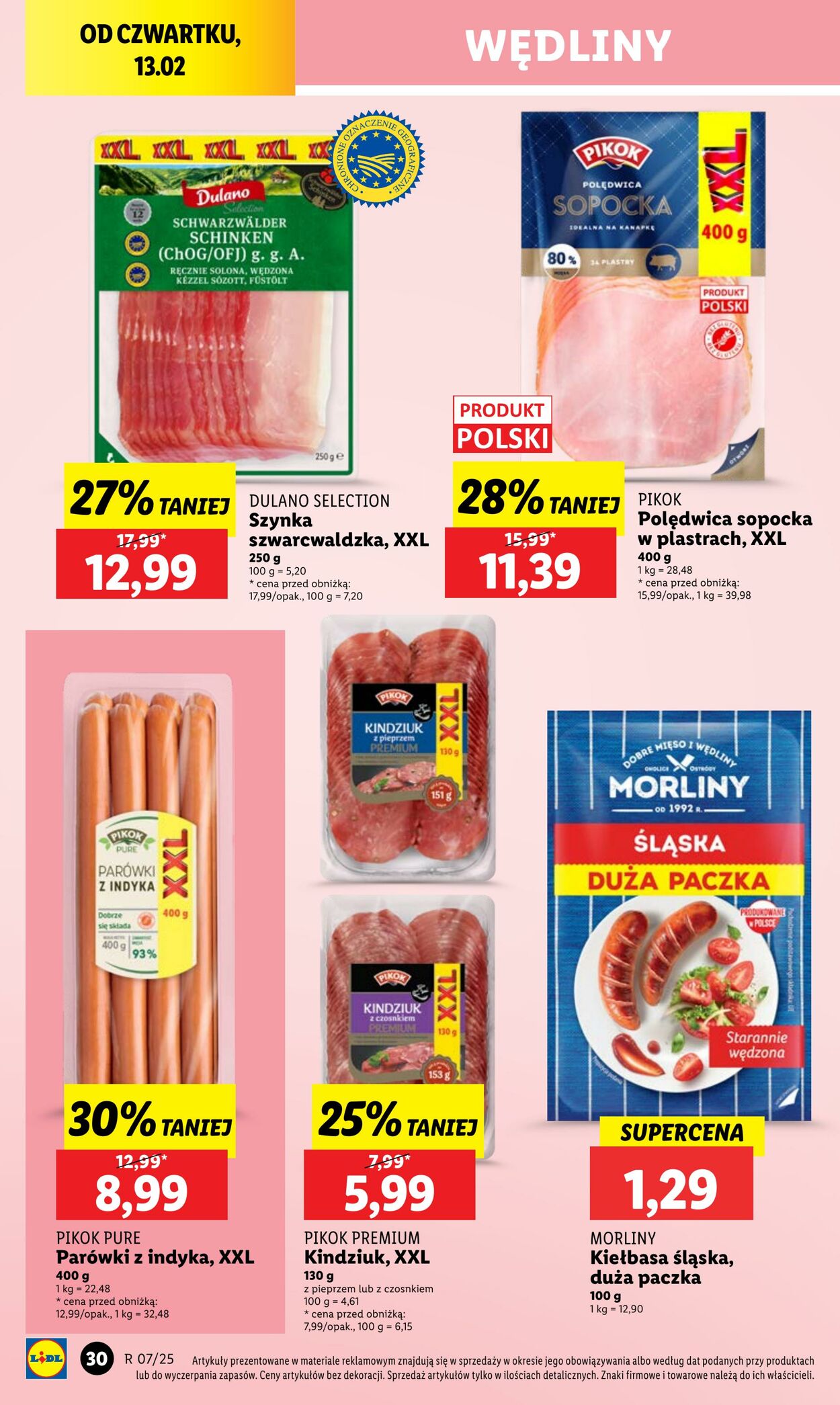 Gazetka Lidl 13.02.2025 - 15.02.2025