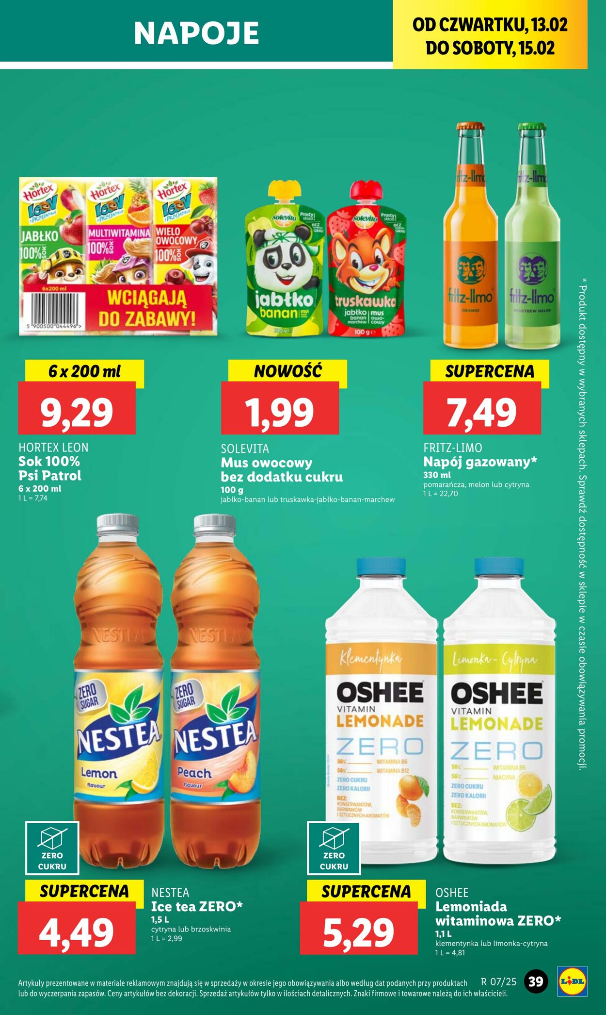 Gazetka Lidl 13.02.2025 - 15.02.2025