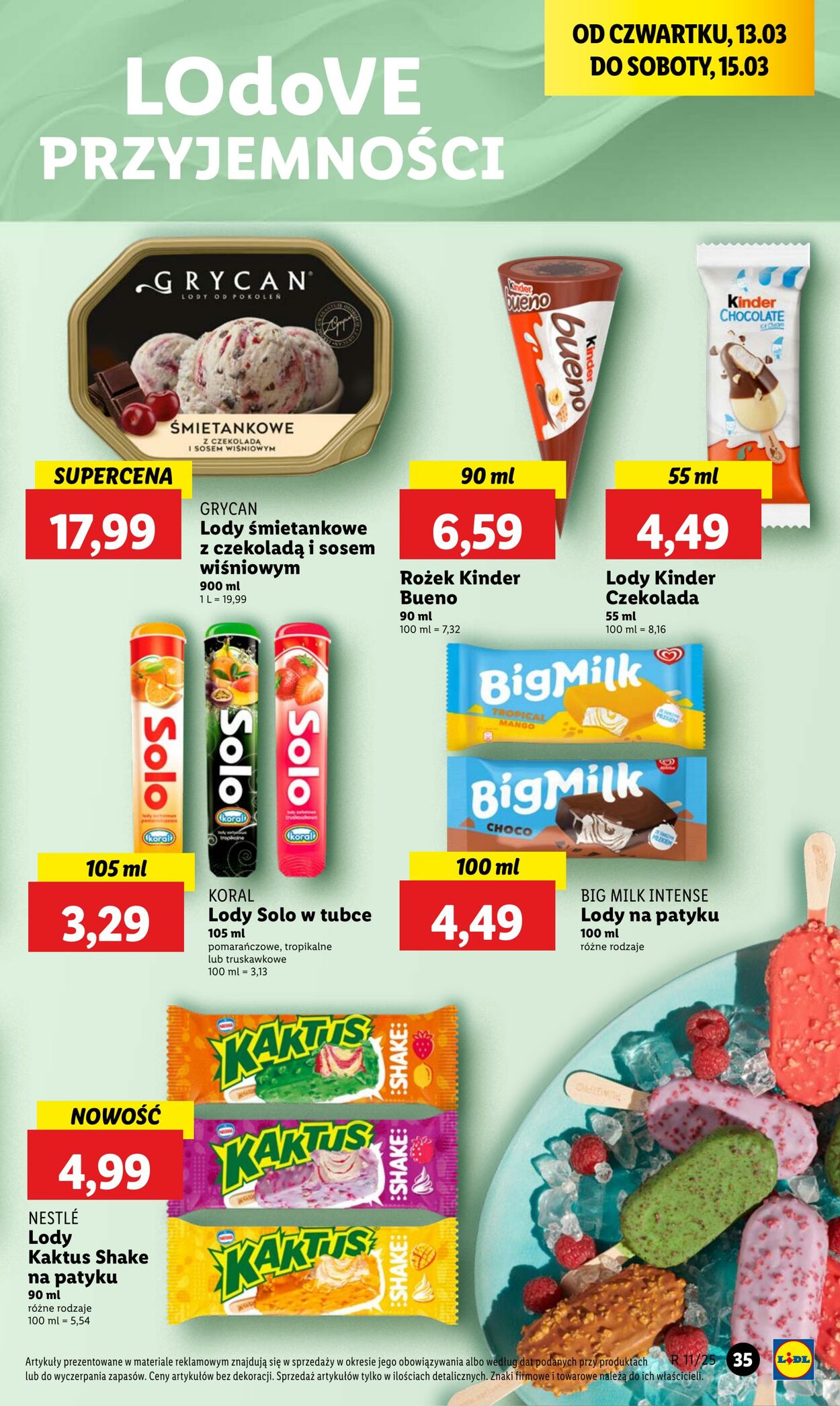 Gazetka Lidl 13.03.2025 - 15.03.2025