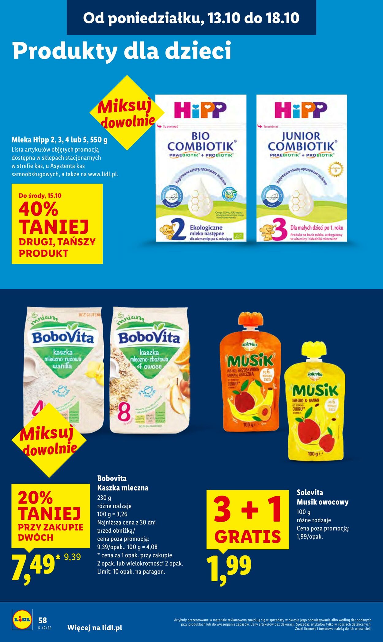 Gazetka Lidl 13.10.2025 - 15.10.2025