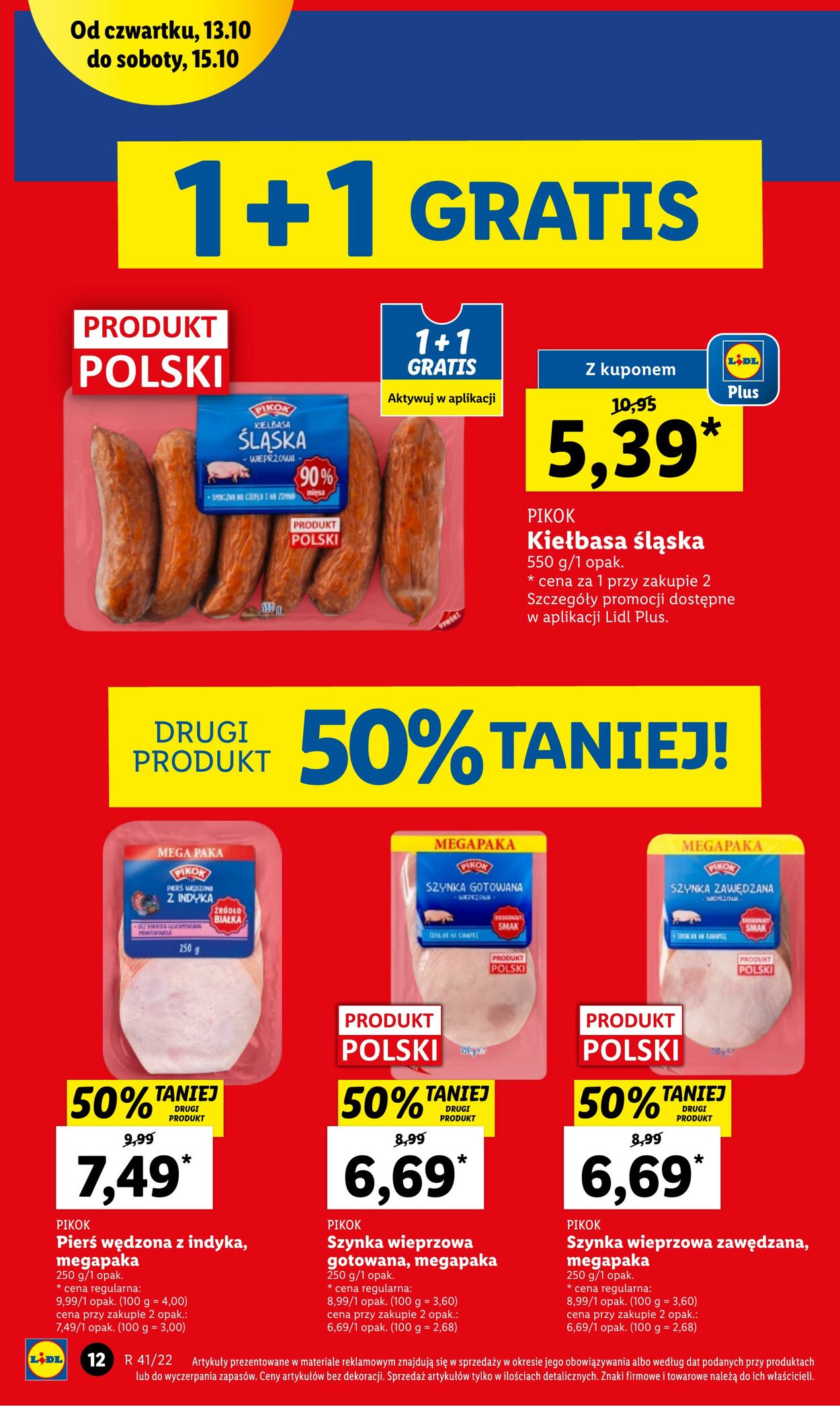 Gazetka Lidl 13.10.2022 - 15.10.2022