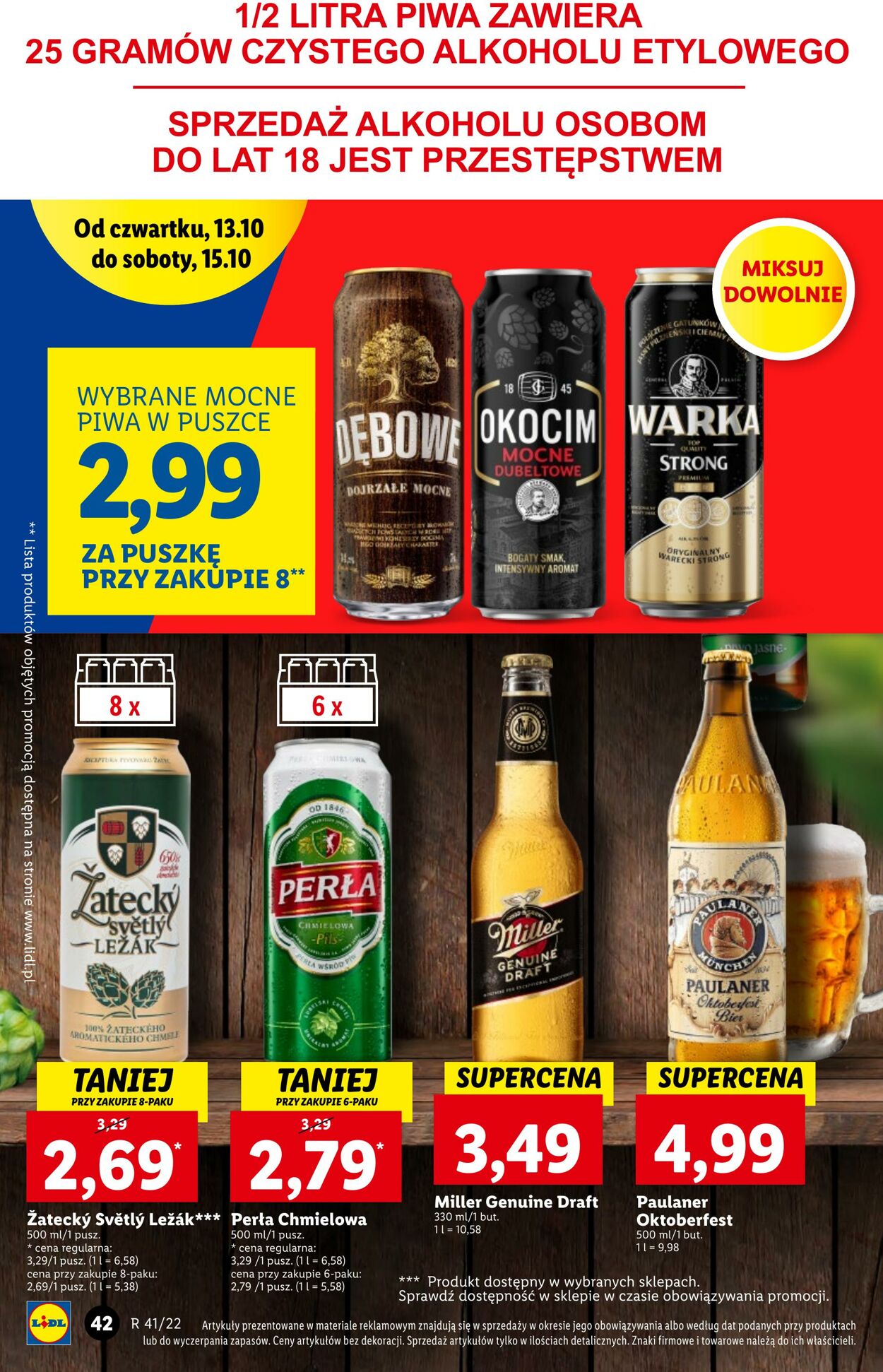 Gazetka Lidl 13.10.2022 - 15.10.2022