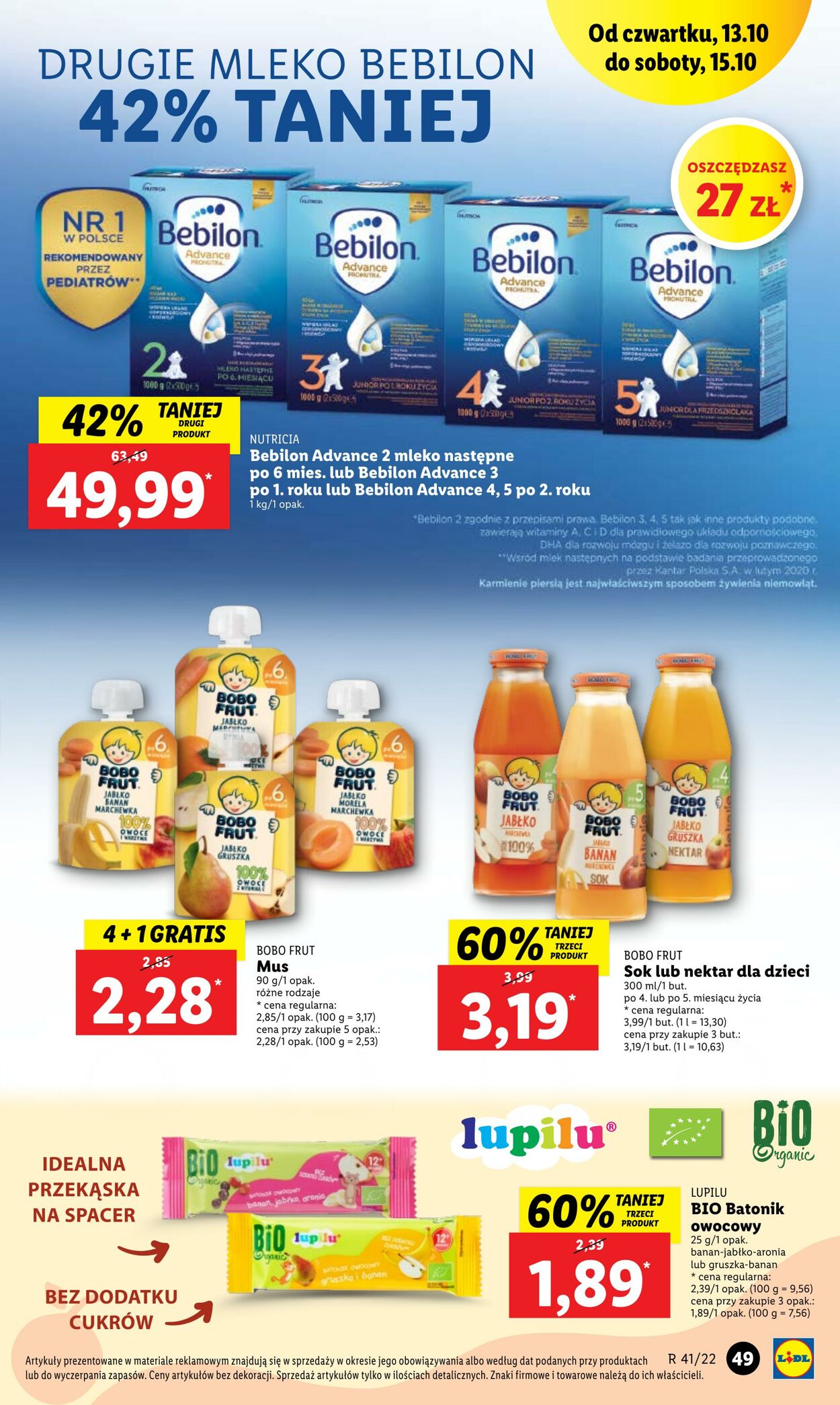 Gazetka Lidl 13.10.2022 - 15.10.2022