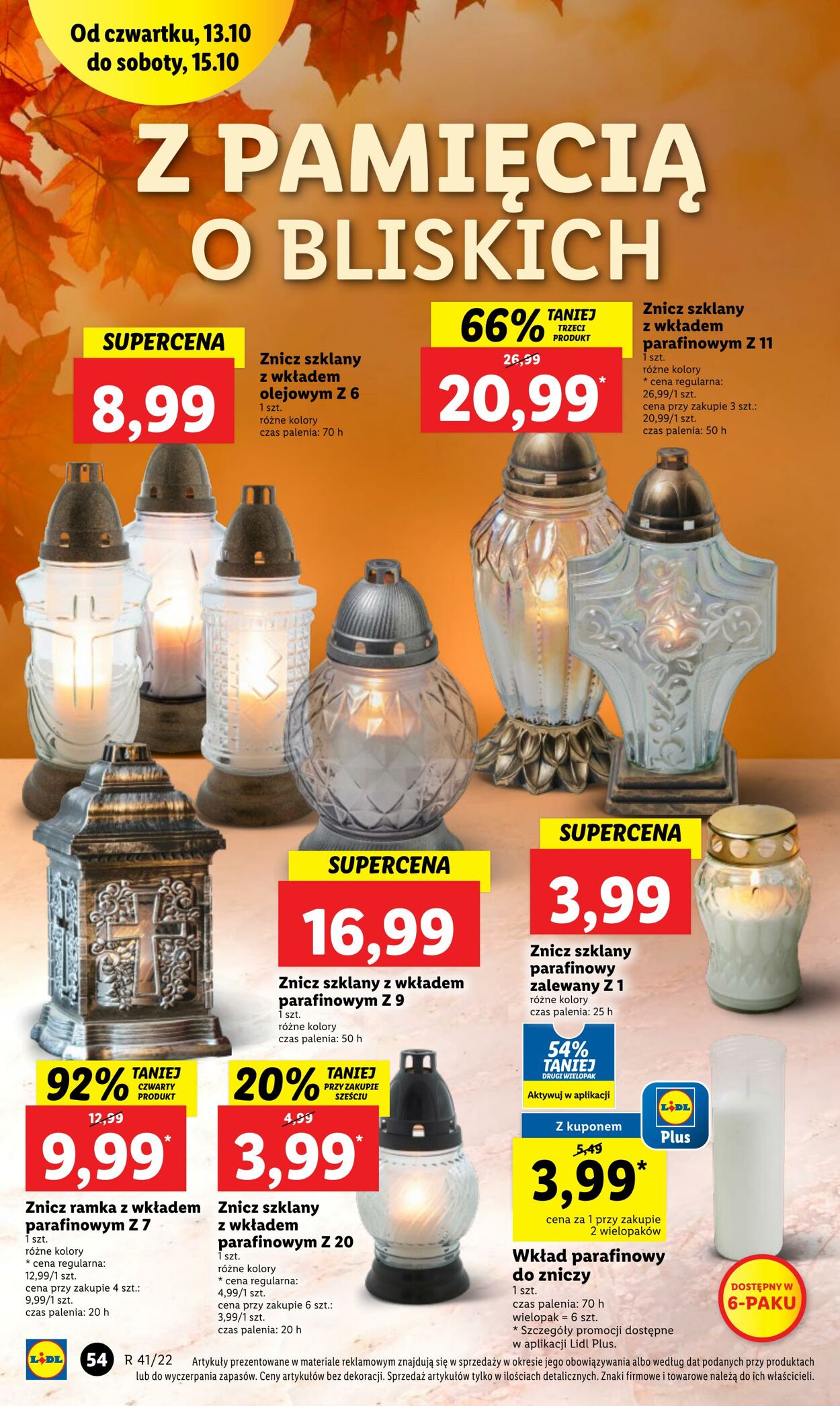 Gazetka Lidl 13.10.2022 - 15.10.2022