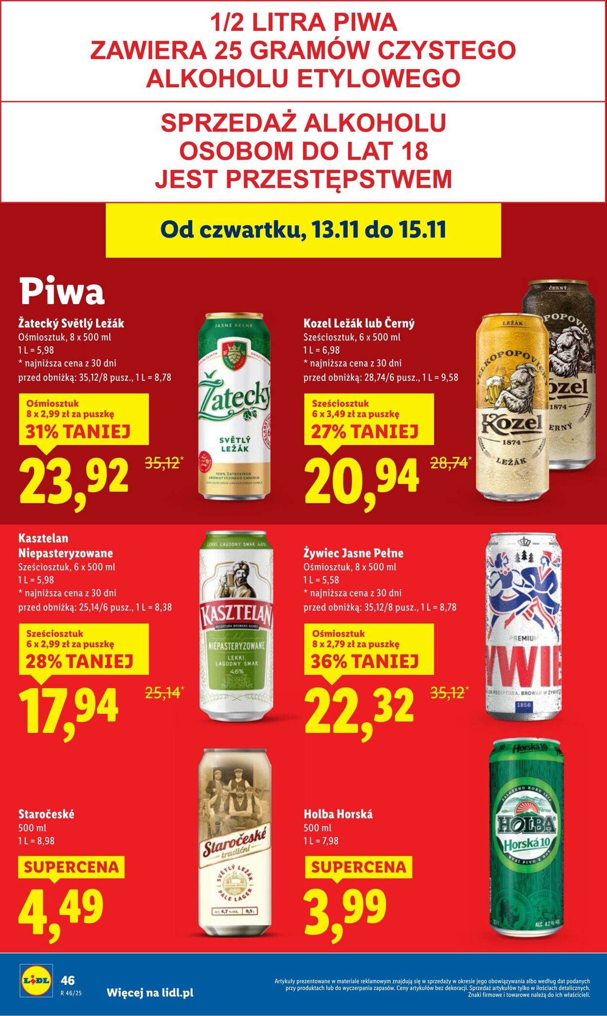 Gazetka Lidl 13.11.2025 - 15.11.2025