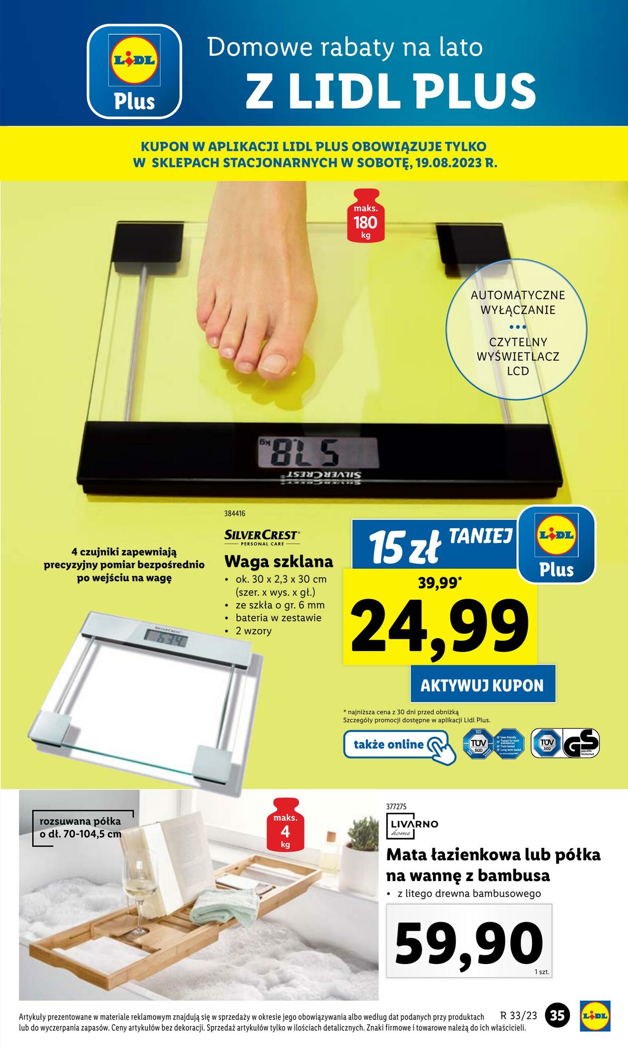 Gazetka Lidl 14.08.2023 - 19.08.2023