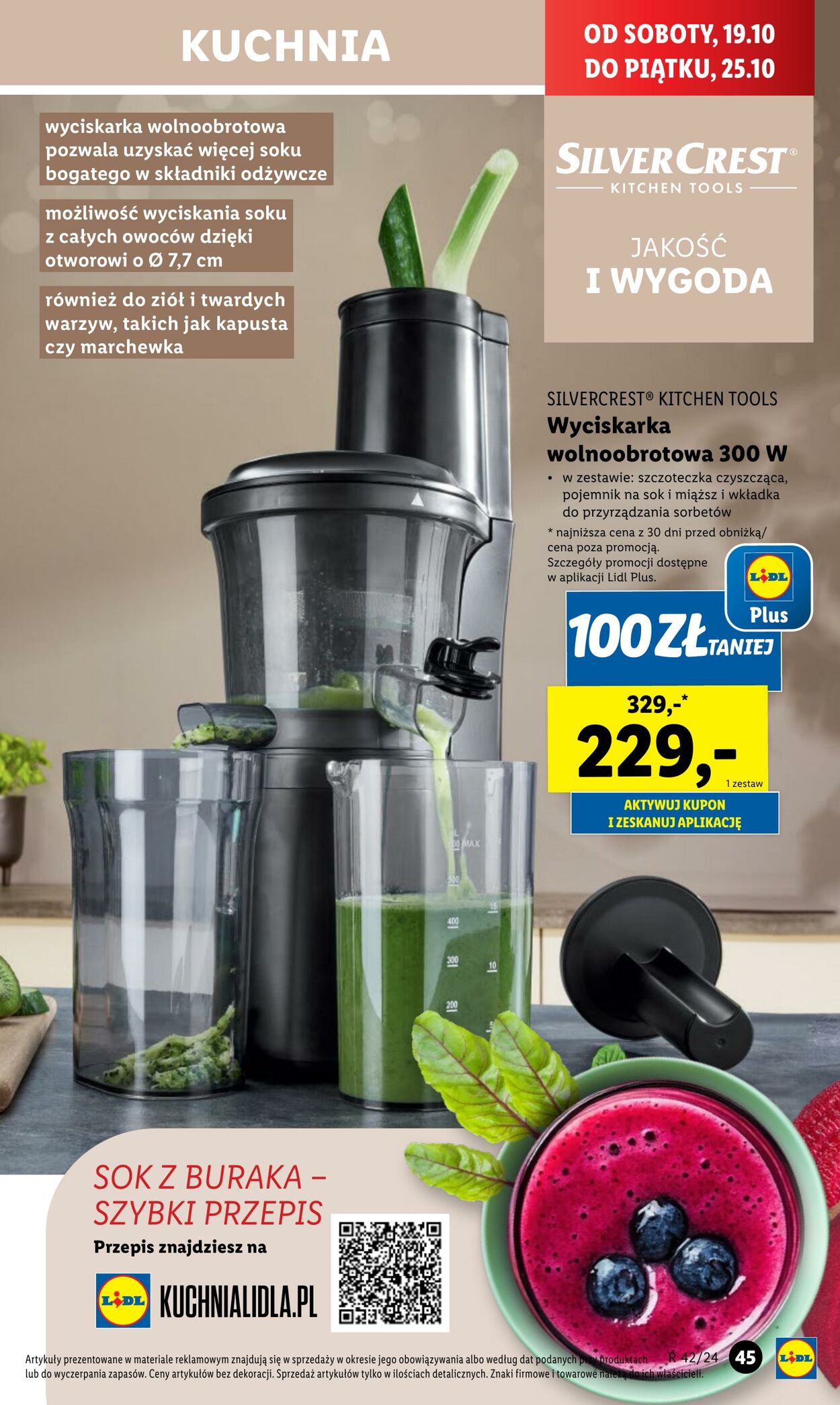 Gazetka Lidl 14.10.2024 - 19.10.2024