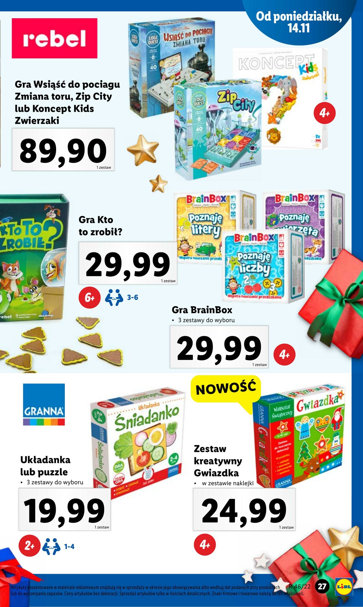 Gazetka Lidl 14.11.2022 - 19.11.2022