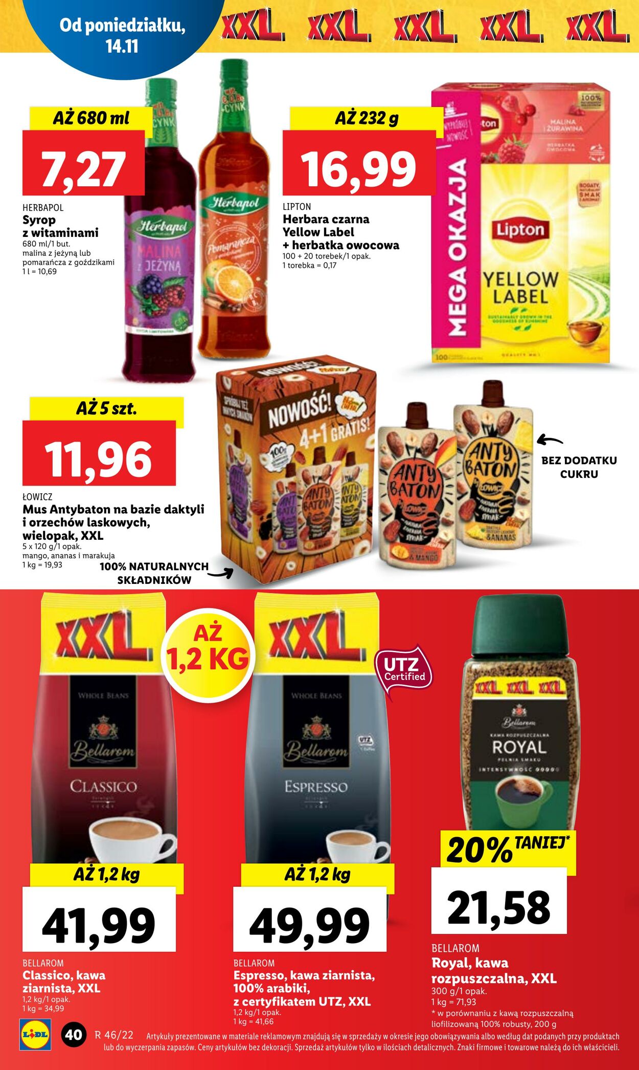 Gazetka Lidl 14.11.2022 - 16.11.2022