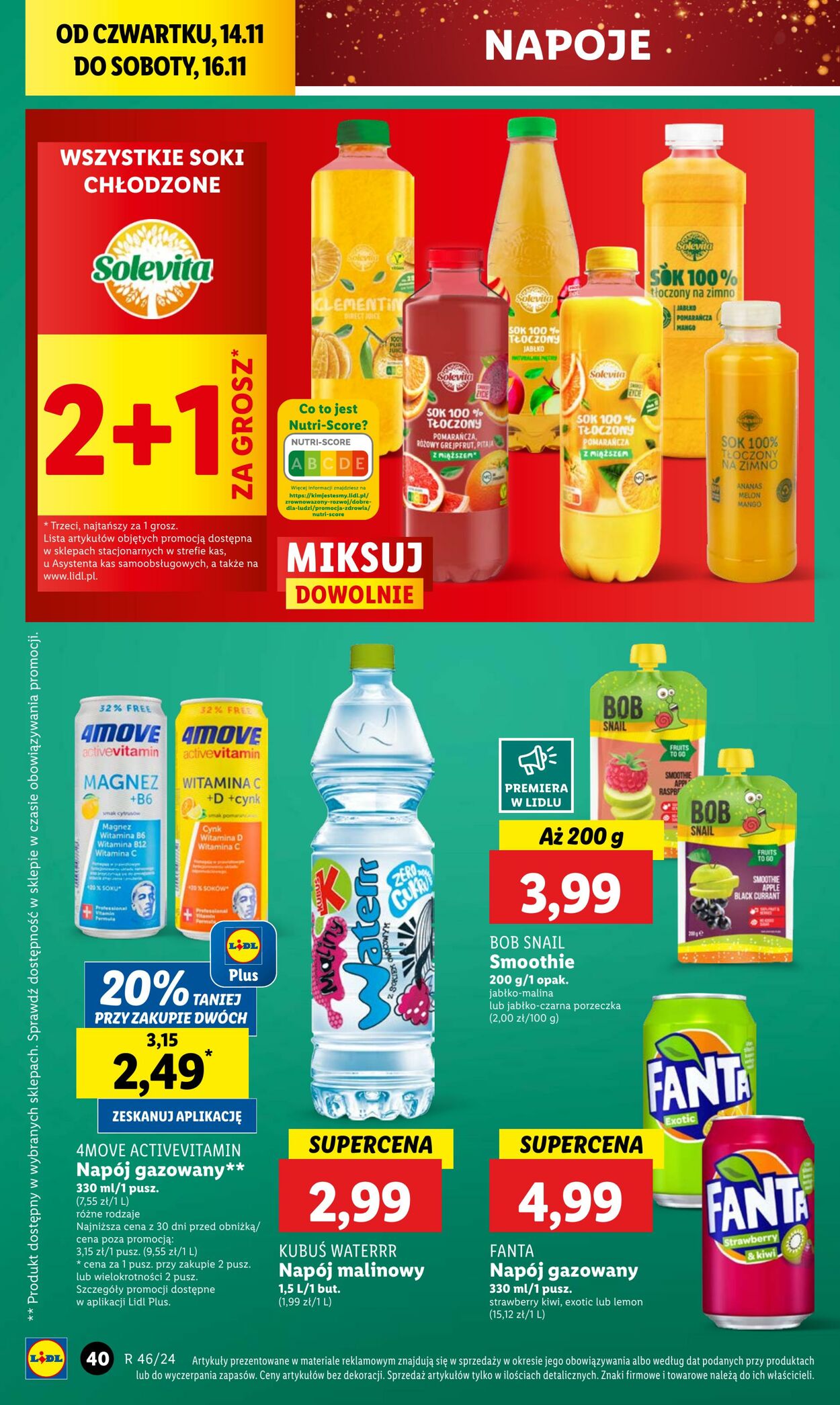 Gazetka Lidl 14.11.2024 - 16.11.2024