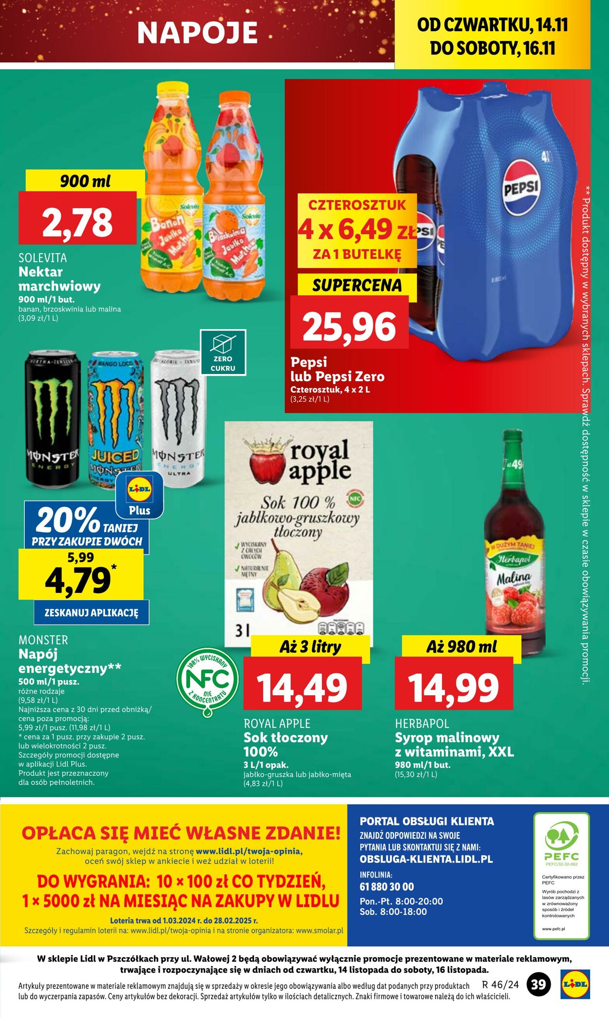 Gazetka Lidl 14.11.2024 - 16.11.2024