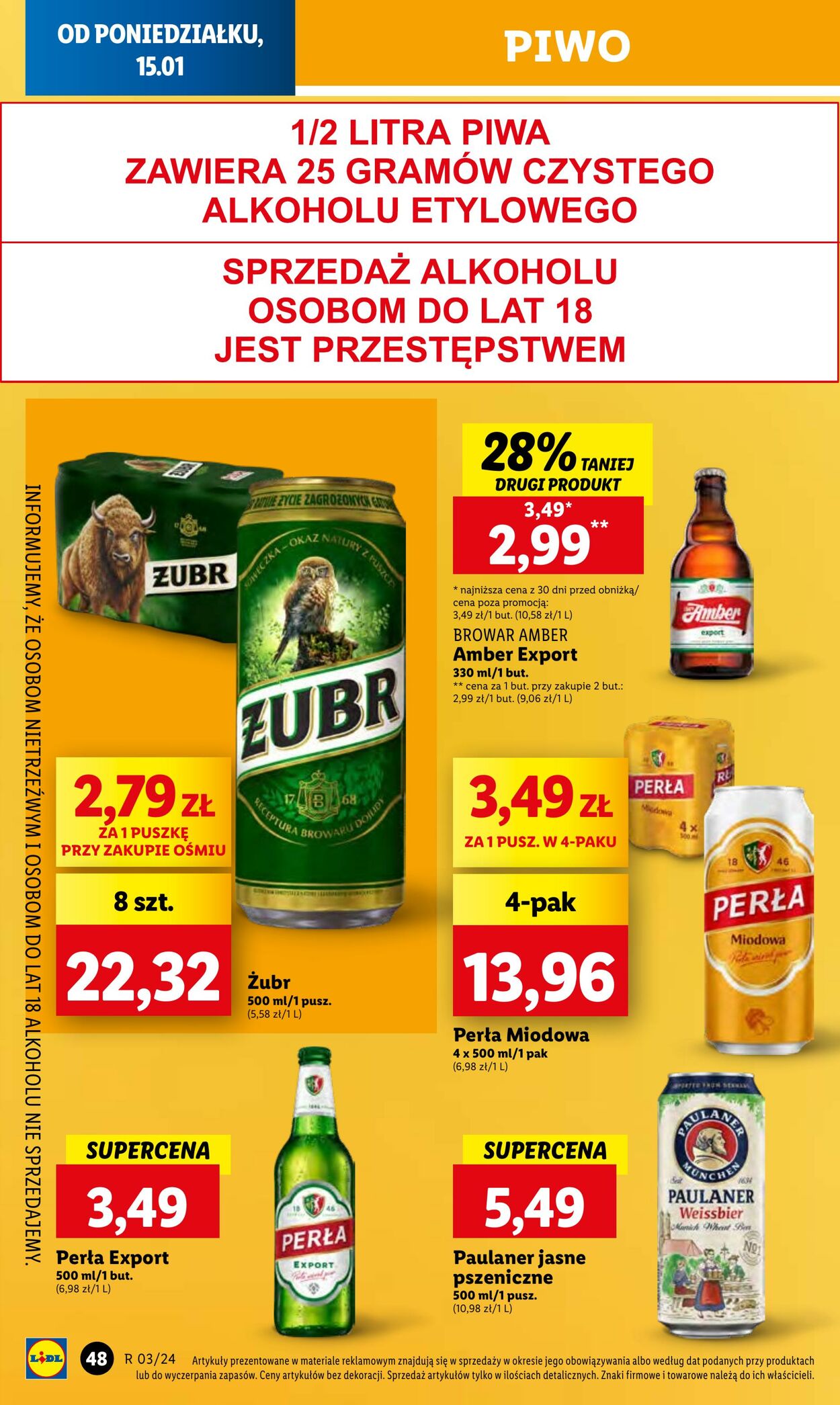 Gazetka Lidl 15.01.2024 - 17.01.2024