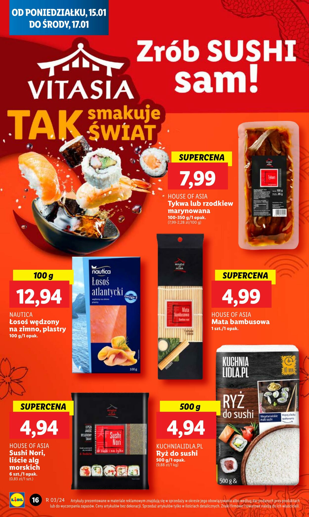 Gazetka Lidl 15.01.2024 - 17.01.2024