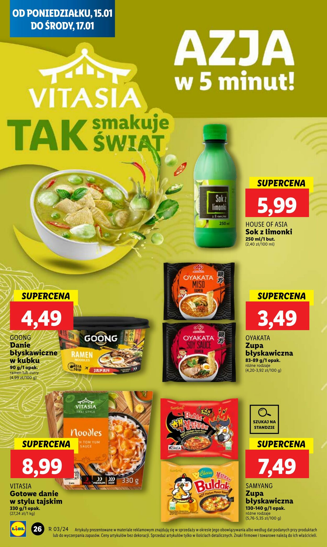 Gazetka Lidl 15.01.2024 - 17.01.2024