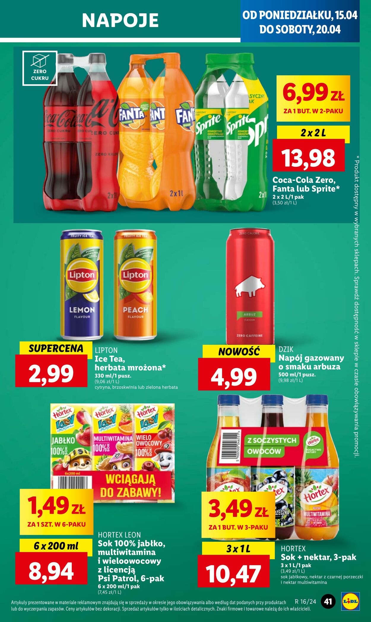 Gazetka Lidl 15.04.2024 - 17.04.2024