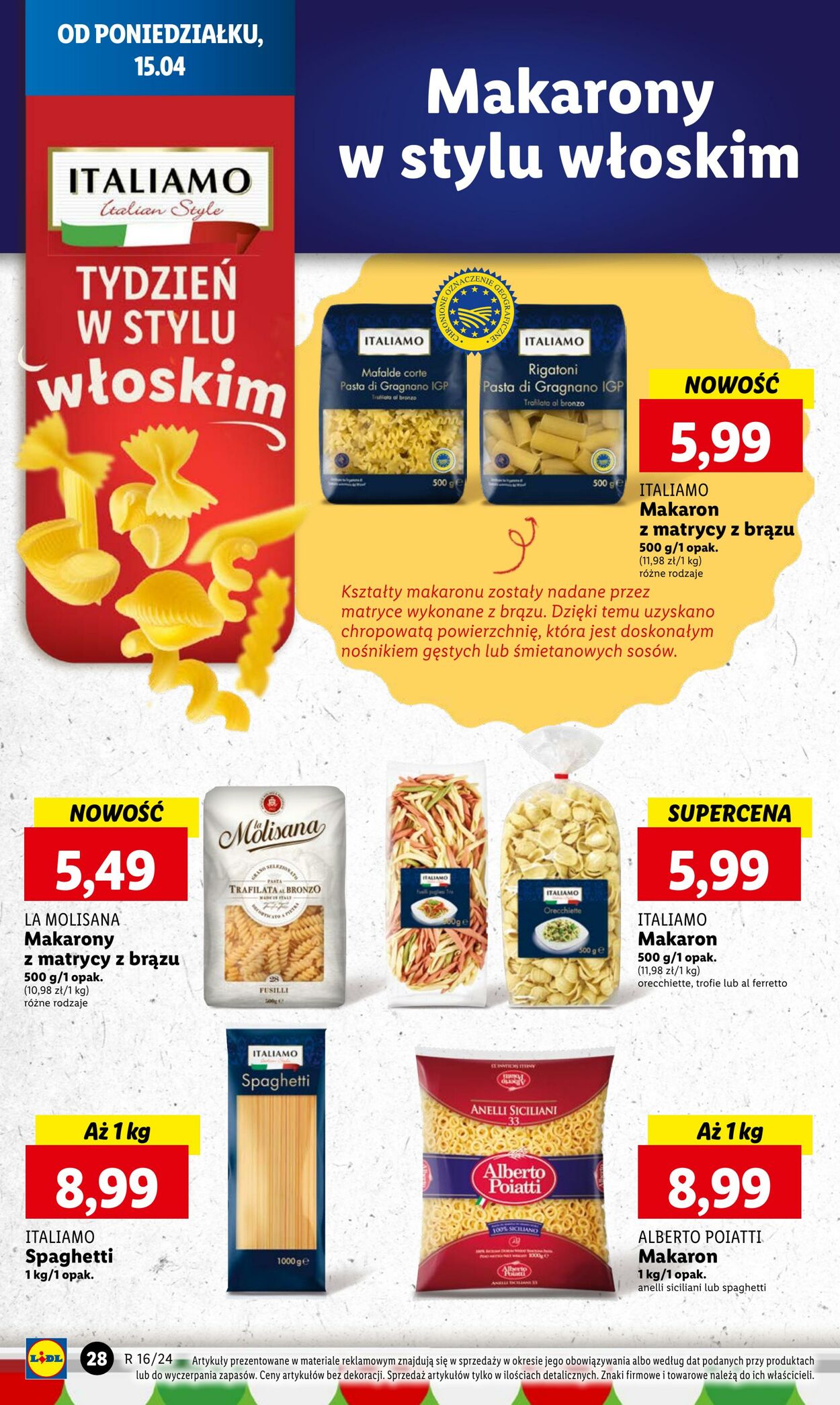 Gazetka Lidl 15.04.2024 - 17.04.2024