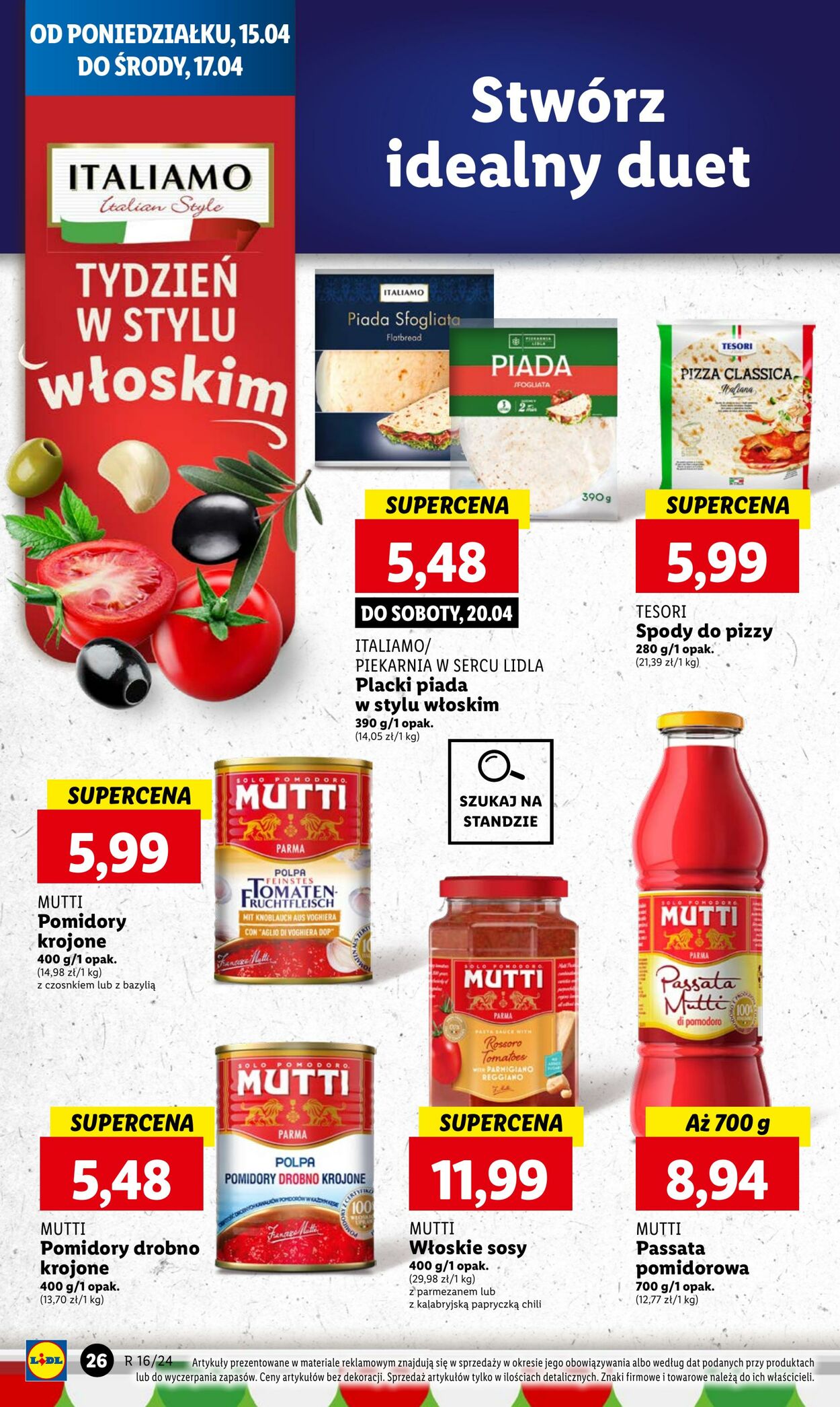 Gazetka Lidl 15.04.2024 - 17.04.2024