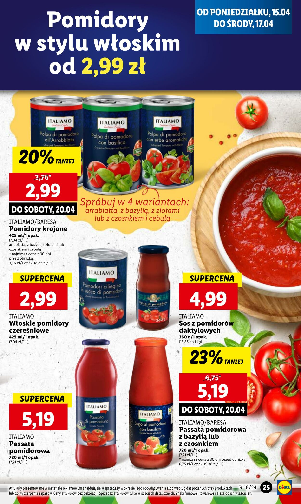 Gazetka Lidl 15.04.2024 - 17.04.2024