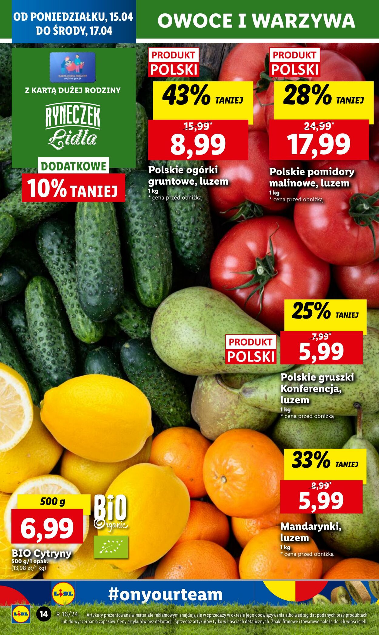 Gazetka Lidl 15.04.2024 - 17.04.2024