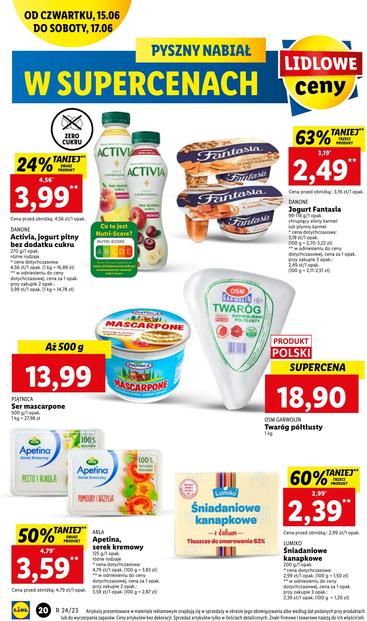 Gazetka Lidl 15.06.2023 - 17.06.2023