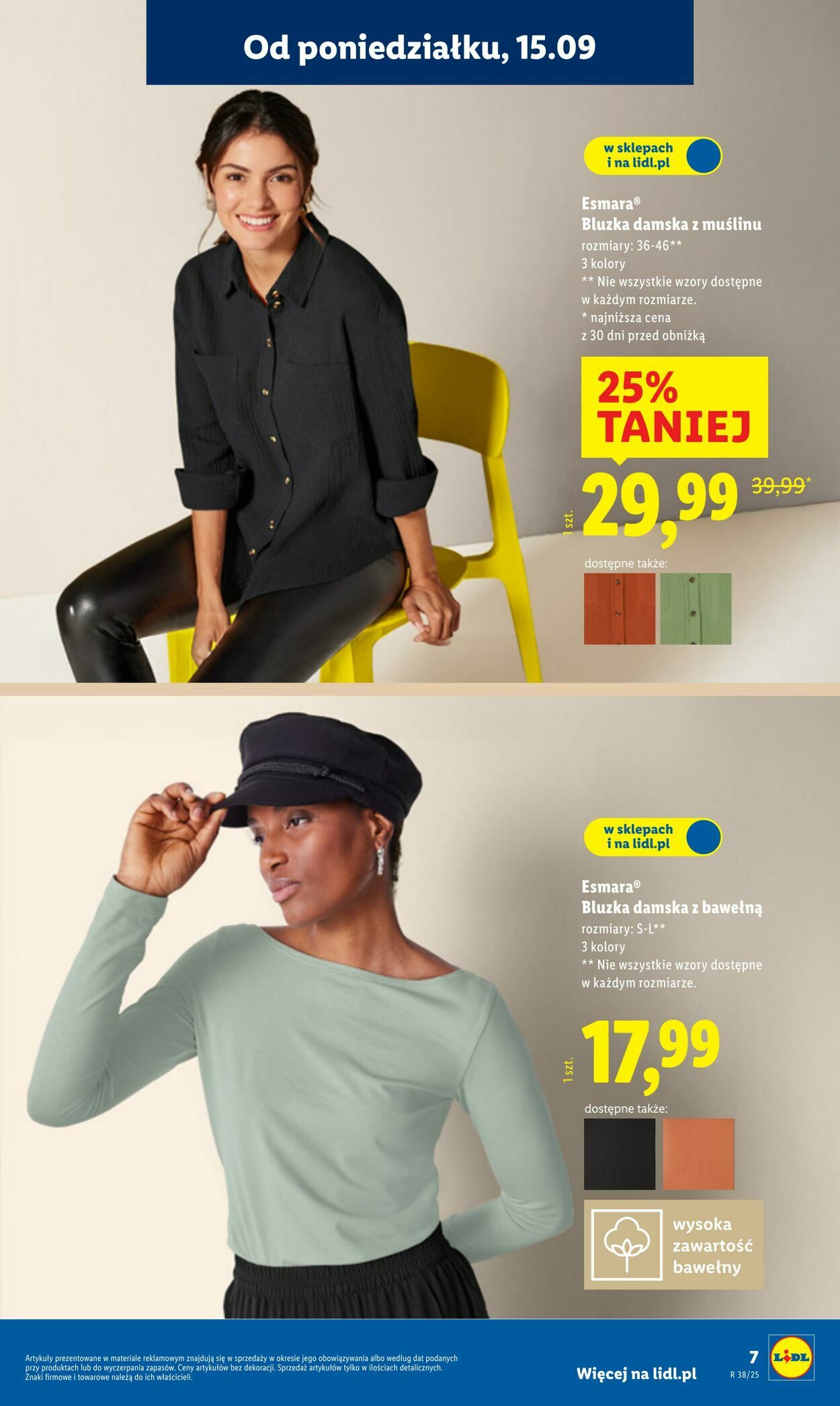 Gazetka Lidl 15.09.2025 - 20.09.2025